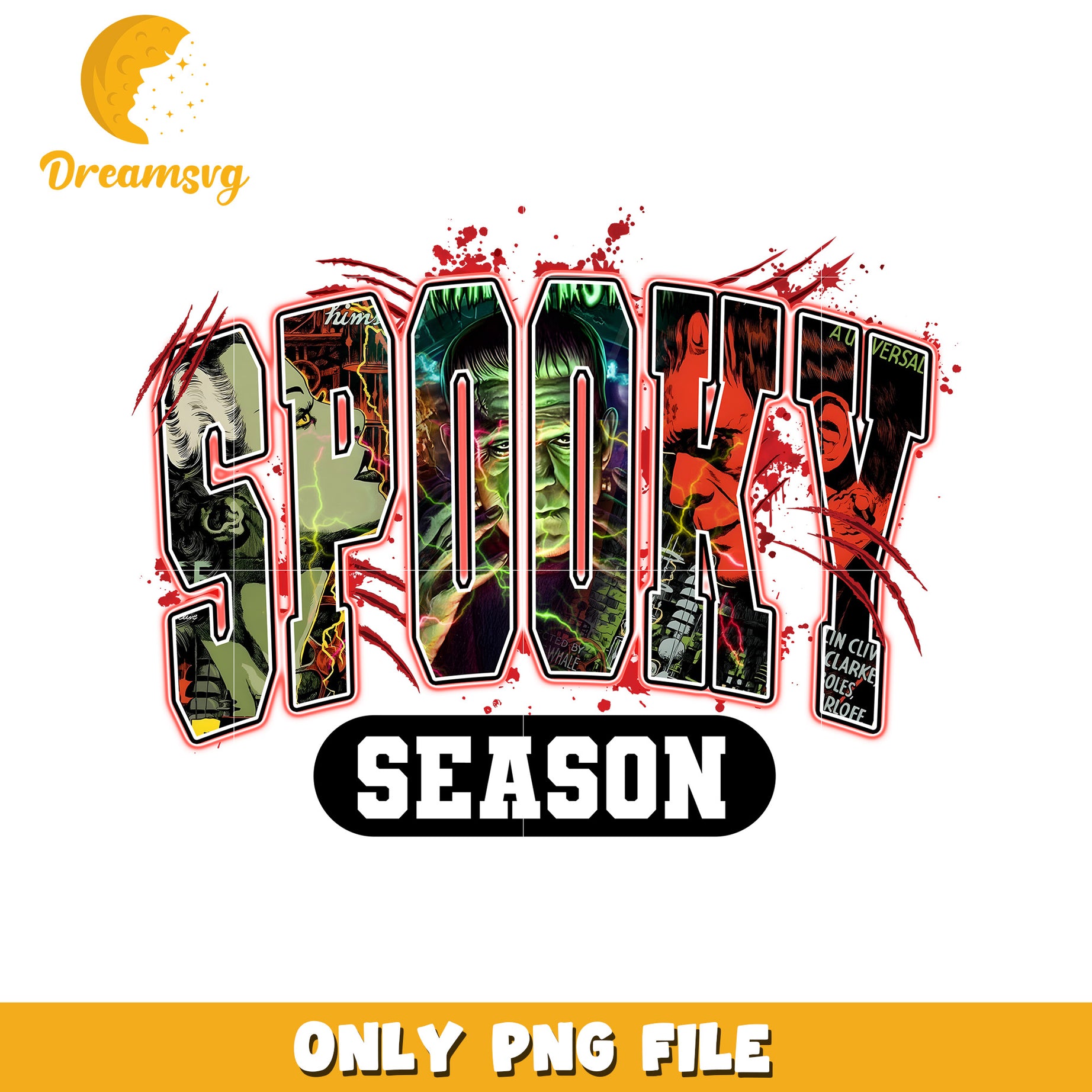 Killers spooky design png, halloween season png, halloween movies png