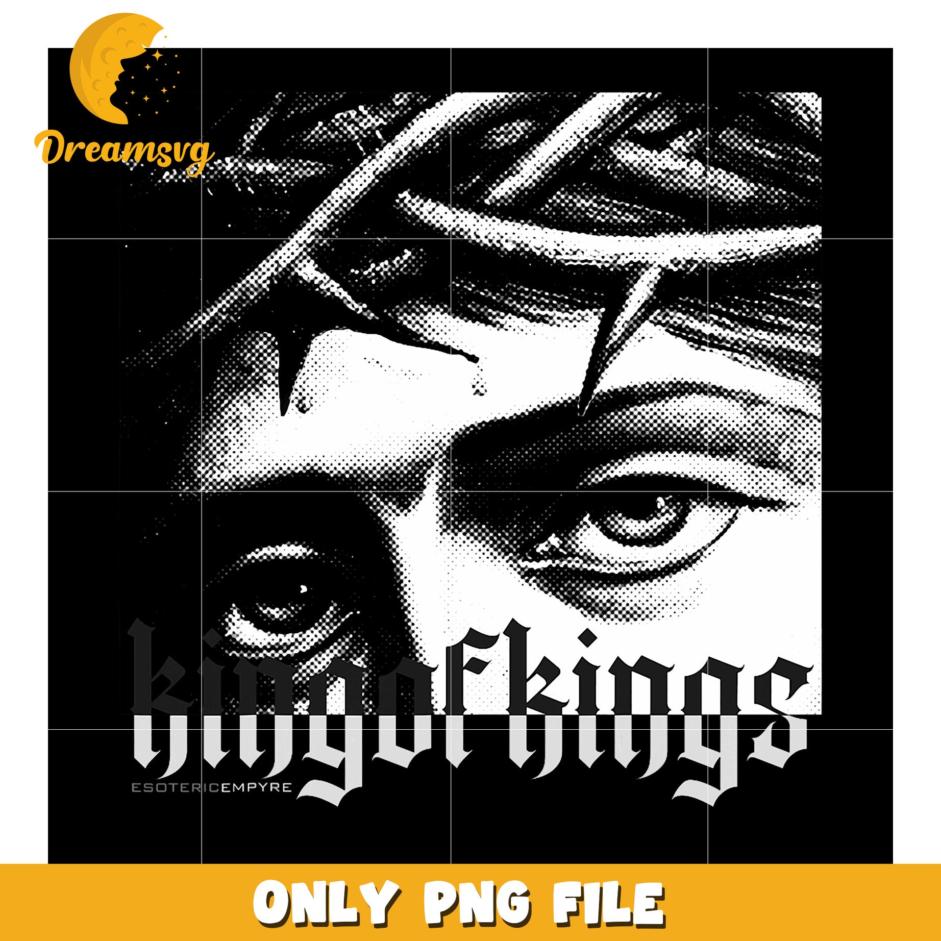 King of Kings PNG Graphic Design