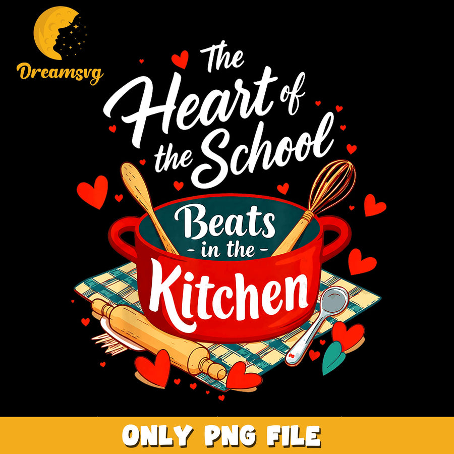 Kitchen Beats PNG, Heart Of The School, Cooking Design