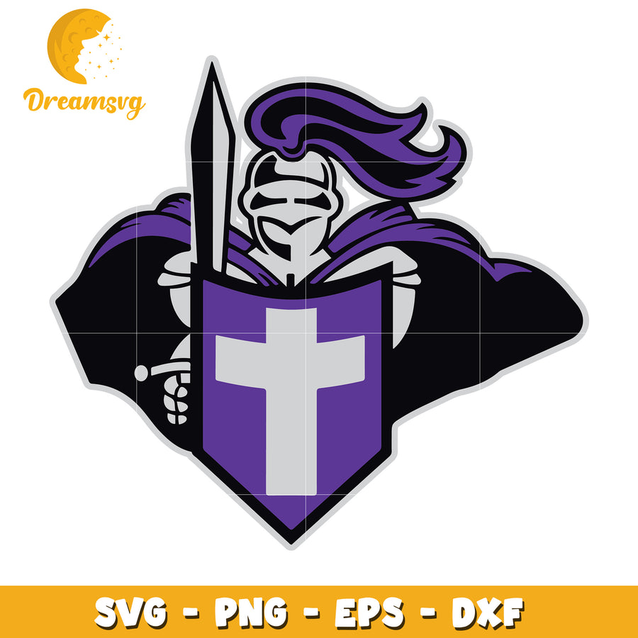 Knight Shield Cross SVG PNG EPS DXF