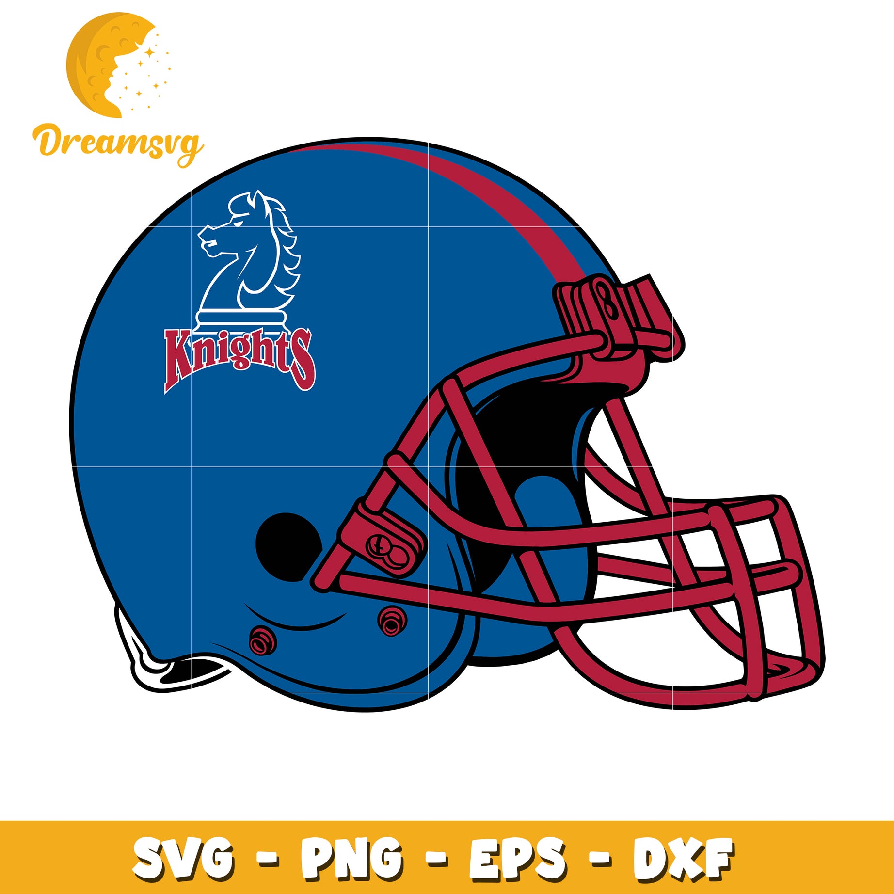 Knights Football Helmet SVG PNG EPS DXF