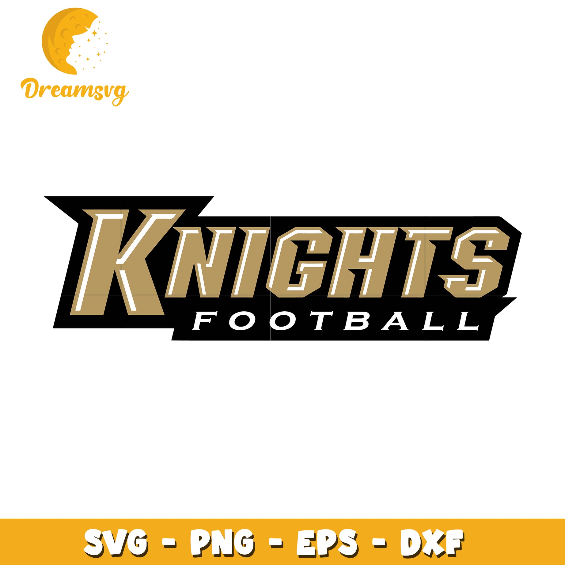 Knights Football SVG PNG EPS DXF