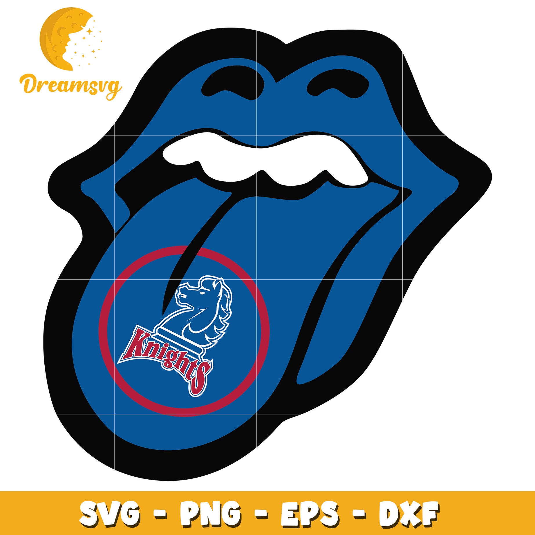 Knights Tongue SVG PNG EPS DXF Cut File