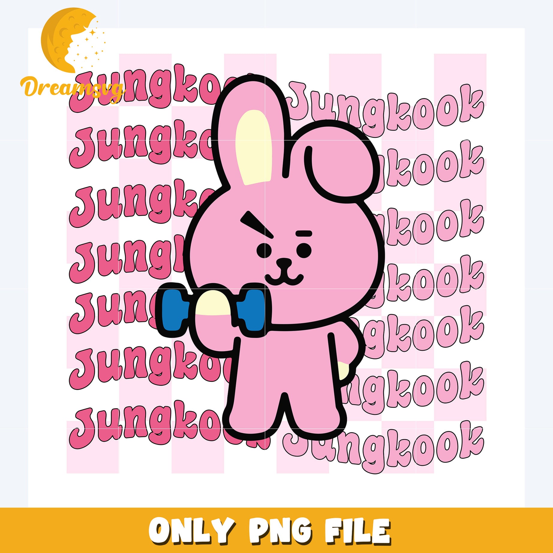 Kookie jungkook  png, bts bt21 png, kpop band mascot png