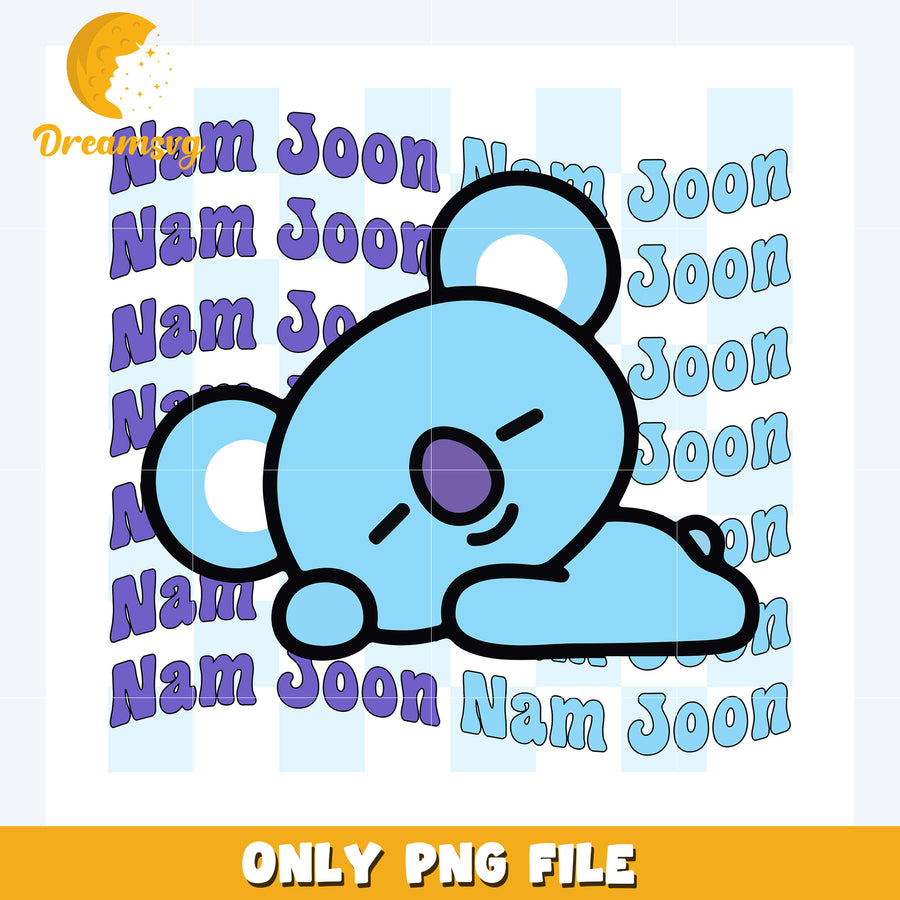 Koya namjun png, bts bt21 png, kpop band mascot png