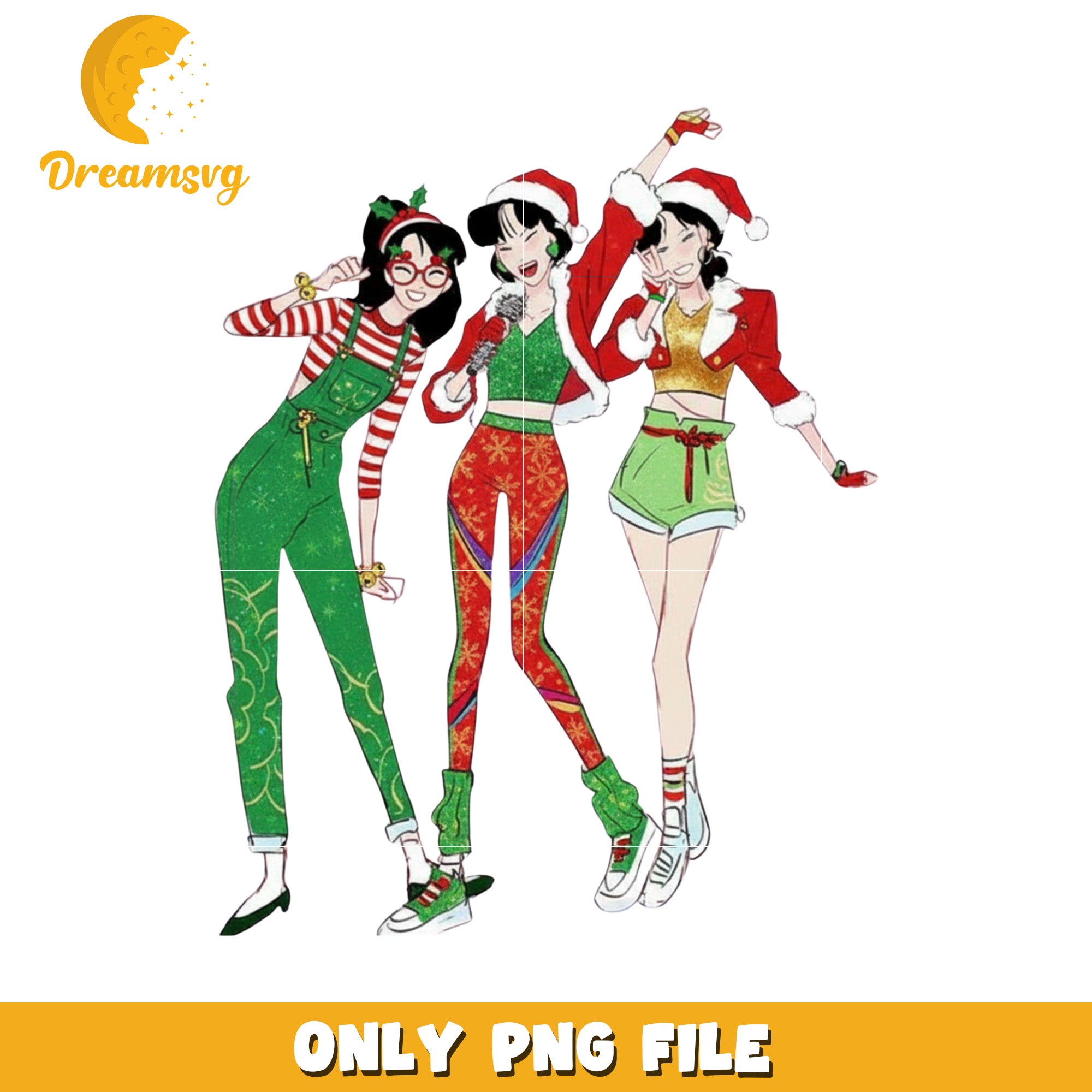 Kpop christmas png, christmas decor​ png, christmas background​​ png