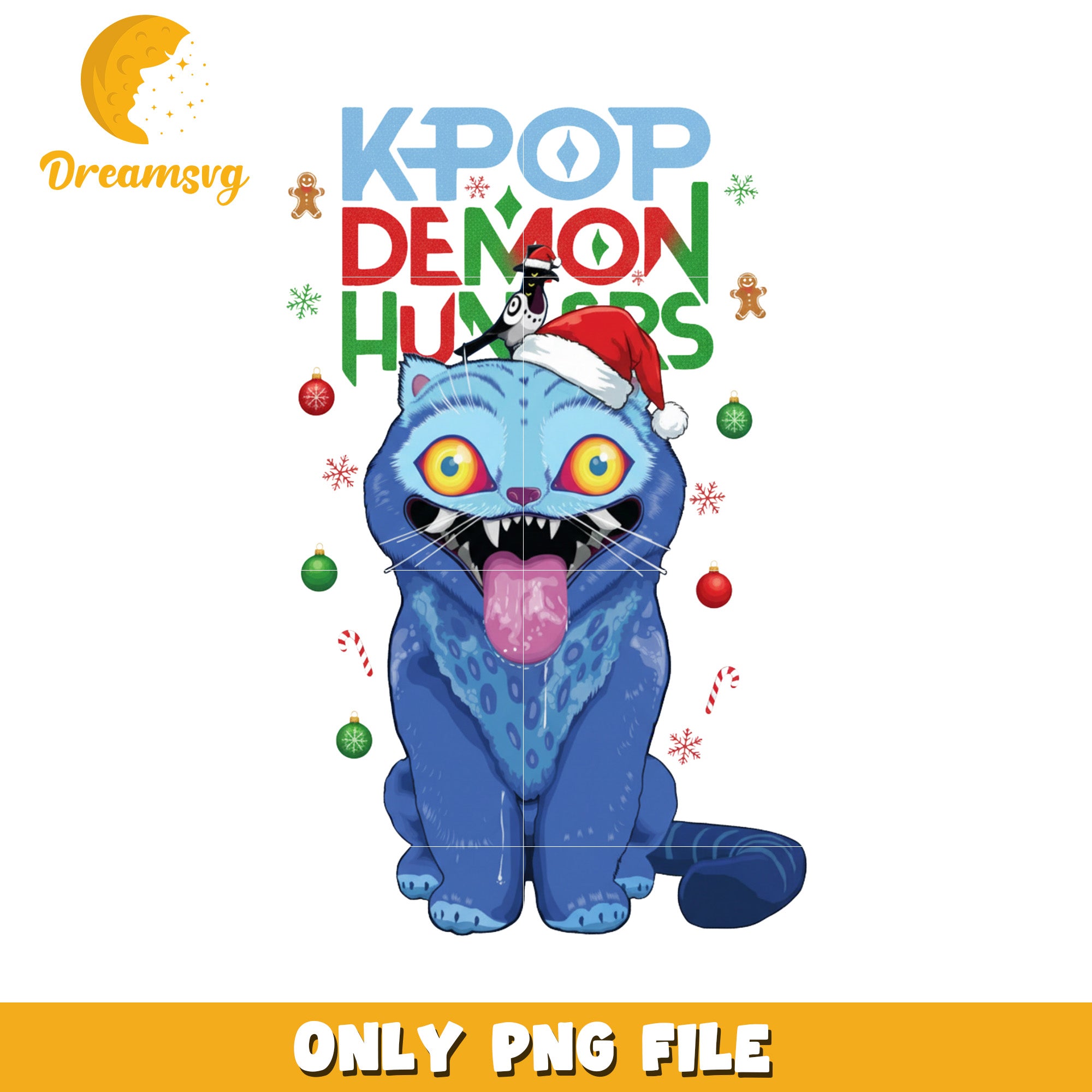 Kpop demon hunters derpy png, demon hunters png, christmas songs png