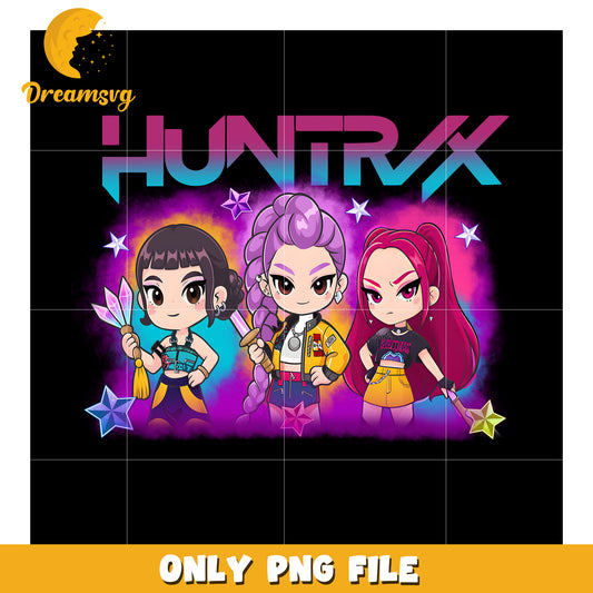 Kpop demon hunters png, kpop fantasy squad png, anime idol warrior png