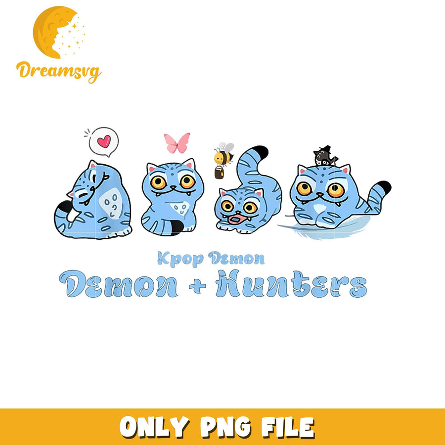Kpop hunter cat png, love fighter aesthetic png, kpop hero png