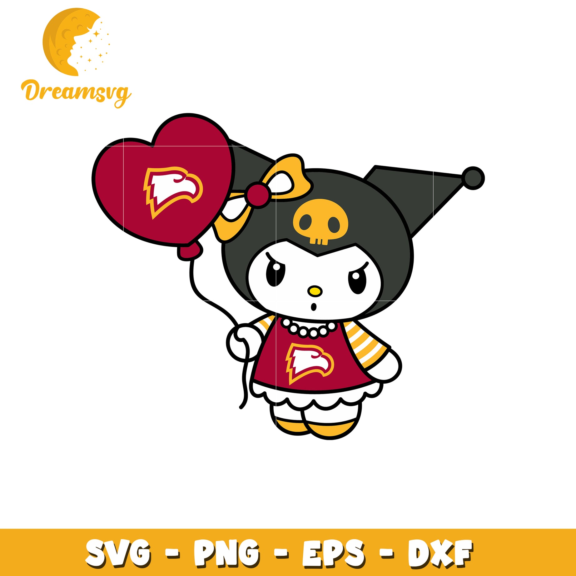 Kuromi Eagle SVG Design