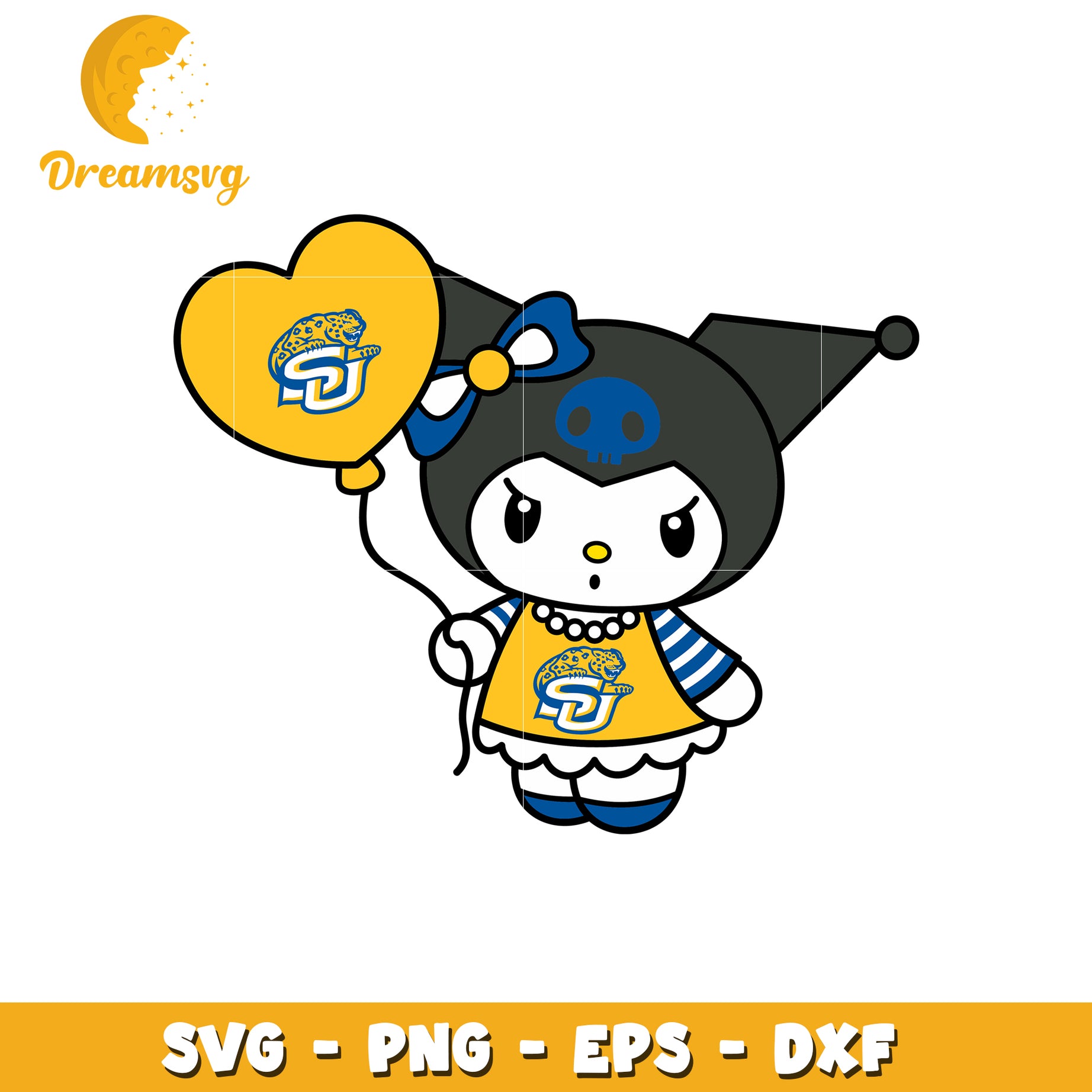 Kuromi SVG Design  South Jersey University