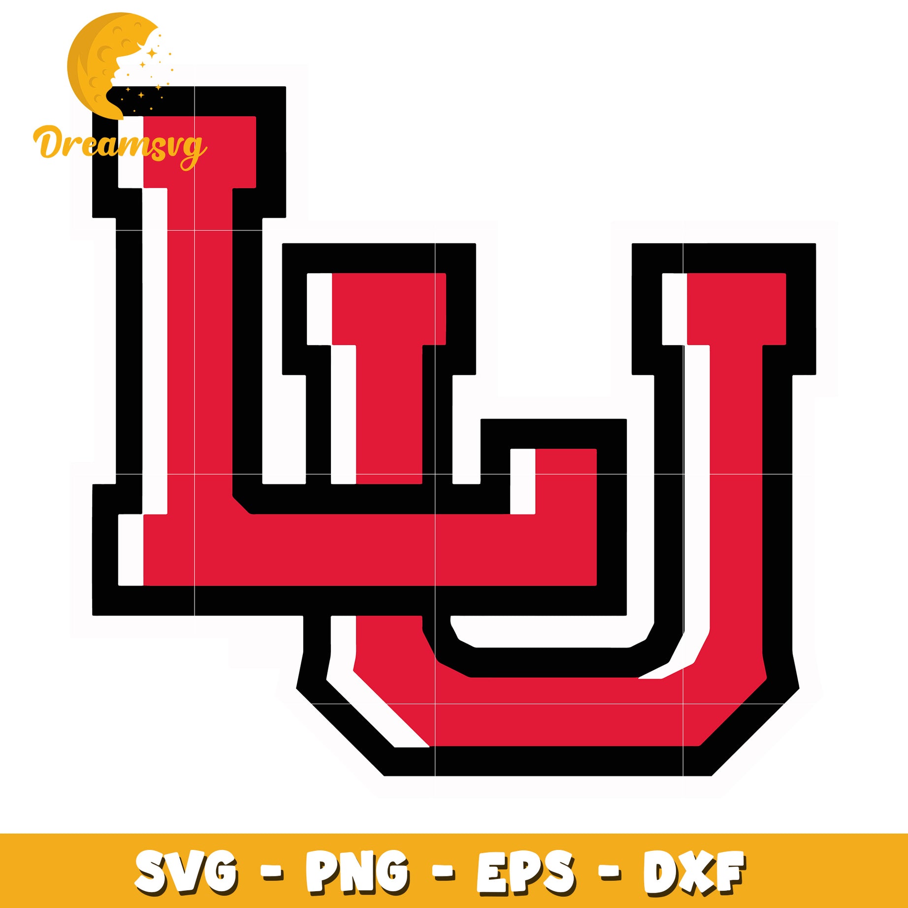 LSU Logo SVG PNG EPS DXF Cut Files