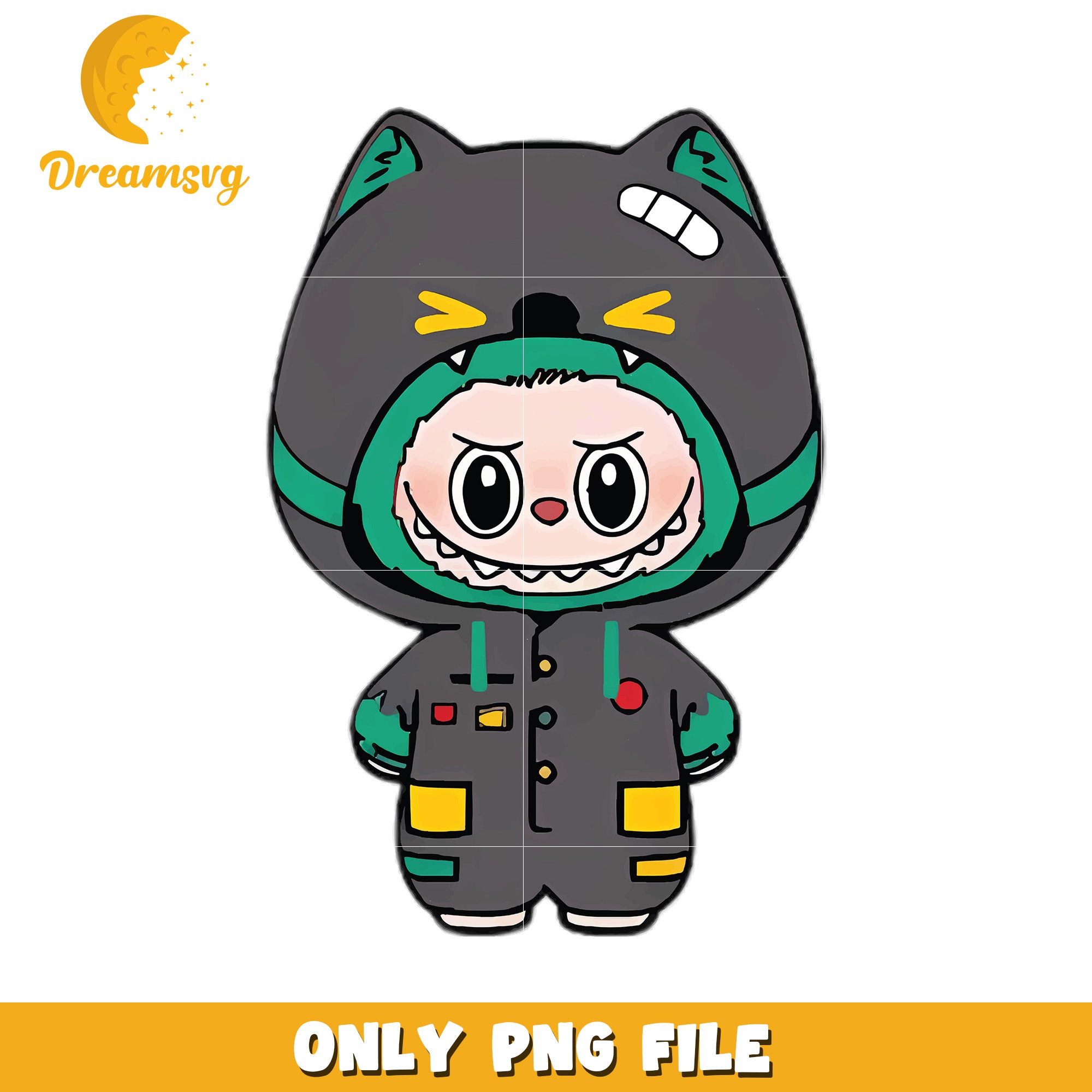 Labbubu cute character deign png, popmart labubu​ png, cartoon characters png