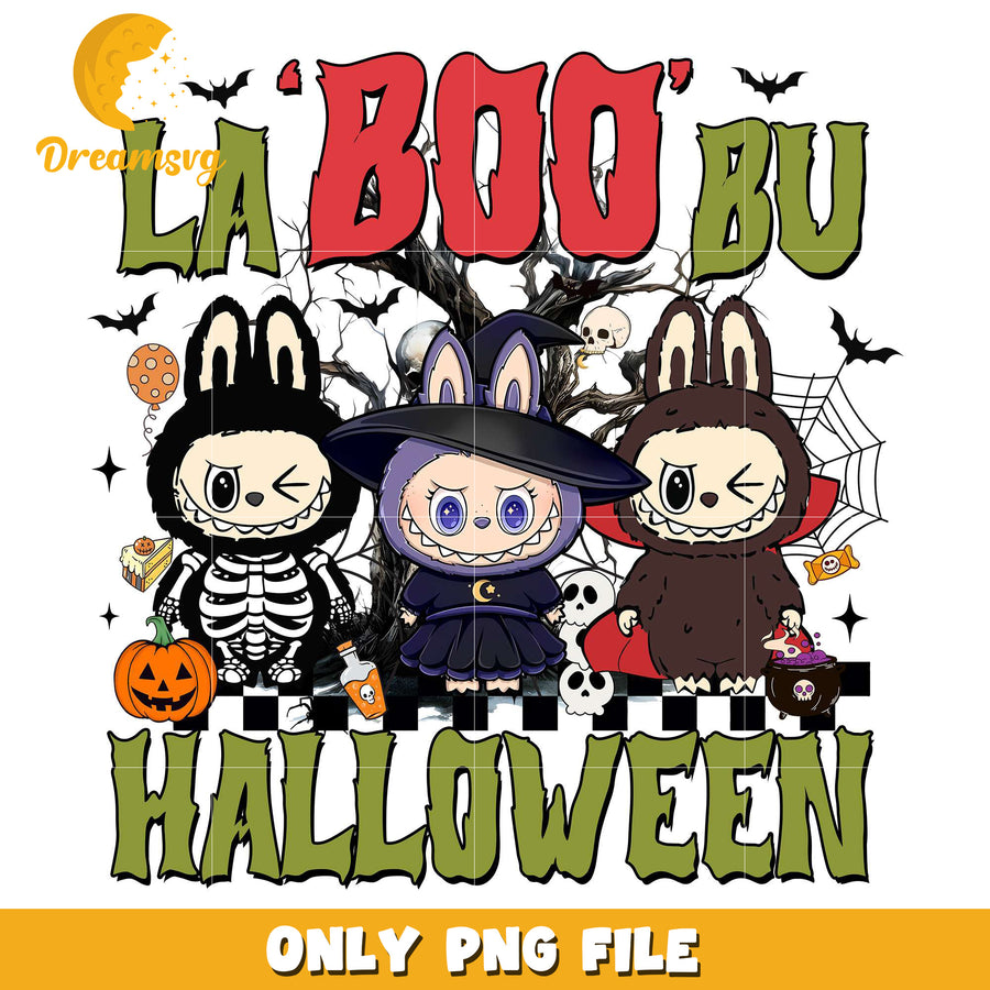 La boo bu halloween png, halloween cartoons​ png, halloween movies​ png