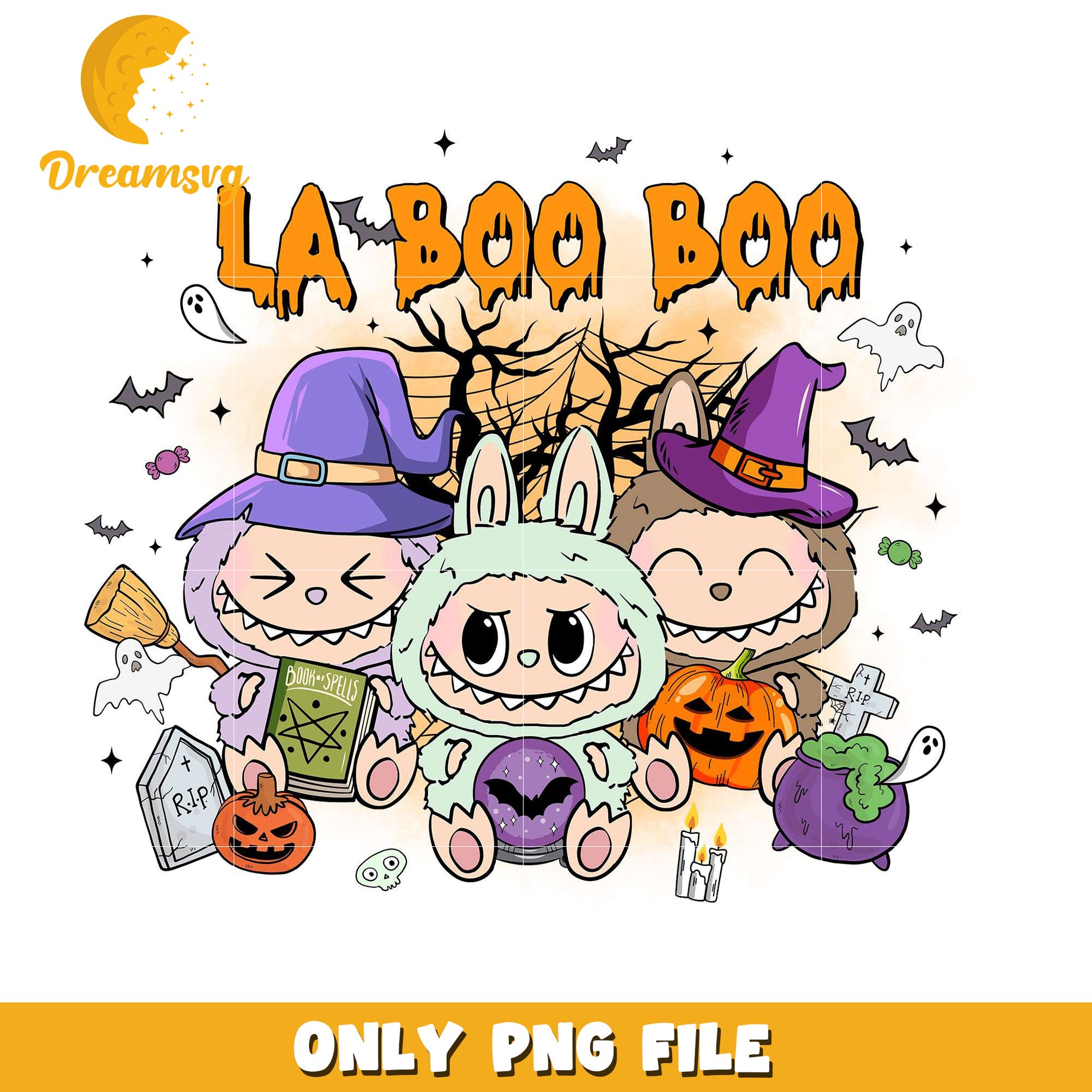 La boo bu png, halloween horror nights​​ png, halloween​ png