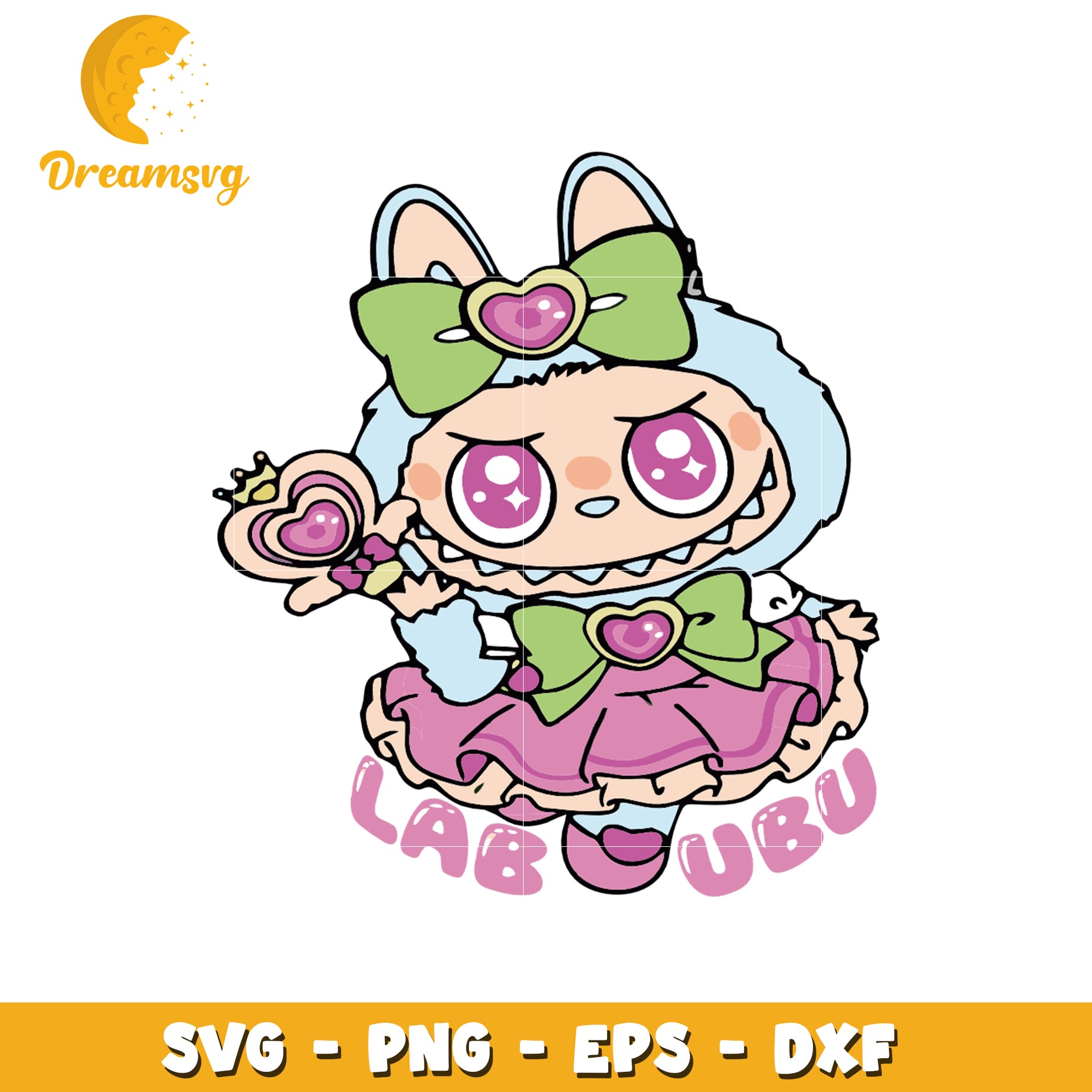Labubu cute princess labubu svg, labubu art svg, labubu price svg