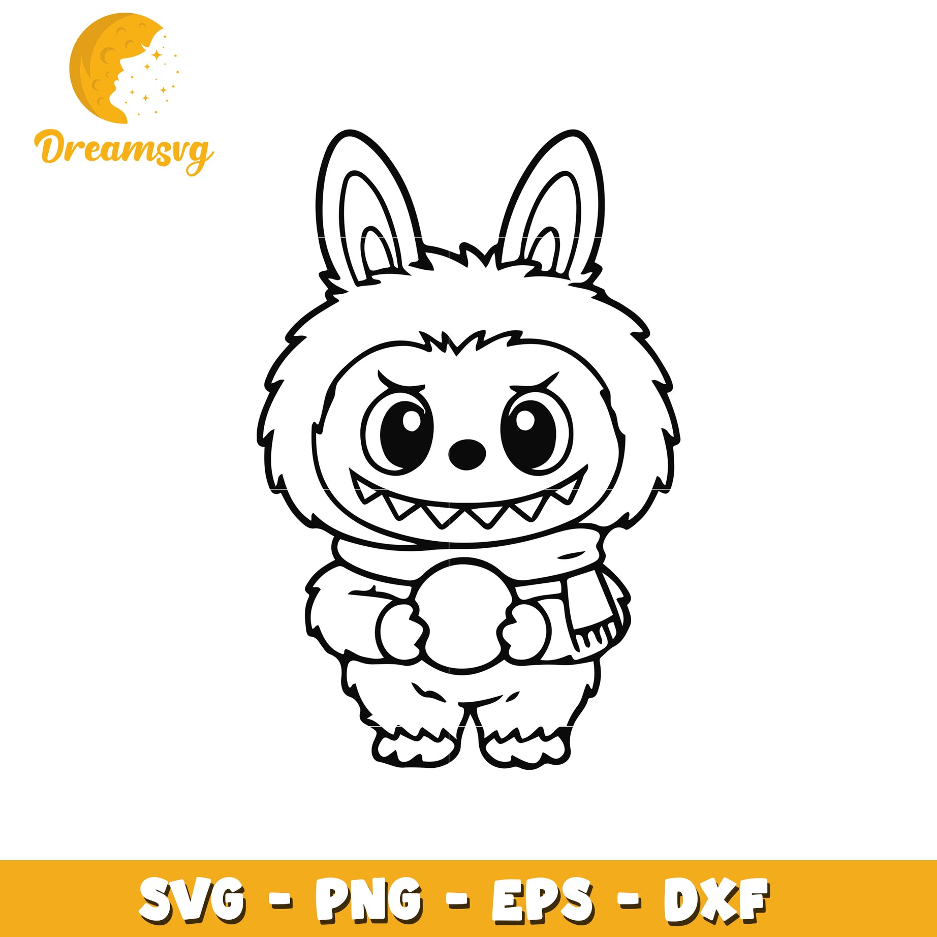 Labubu design svg, labubu dolls svg, popmart labubu svg