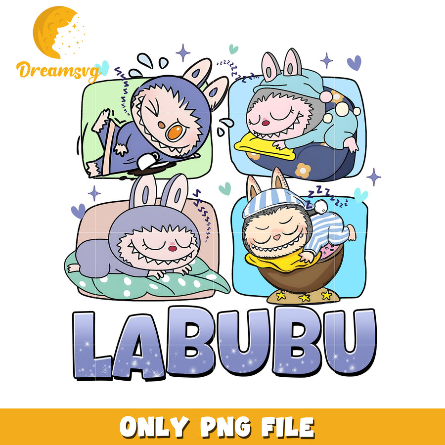 Labubu grey png, popmart labubu png, cute labubu png
