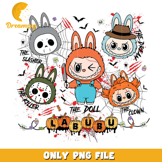 Labubu killers png, halloween kills​ halloween ends​ png