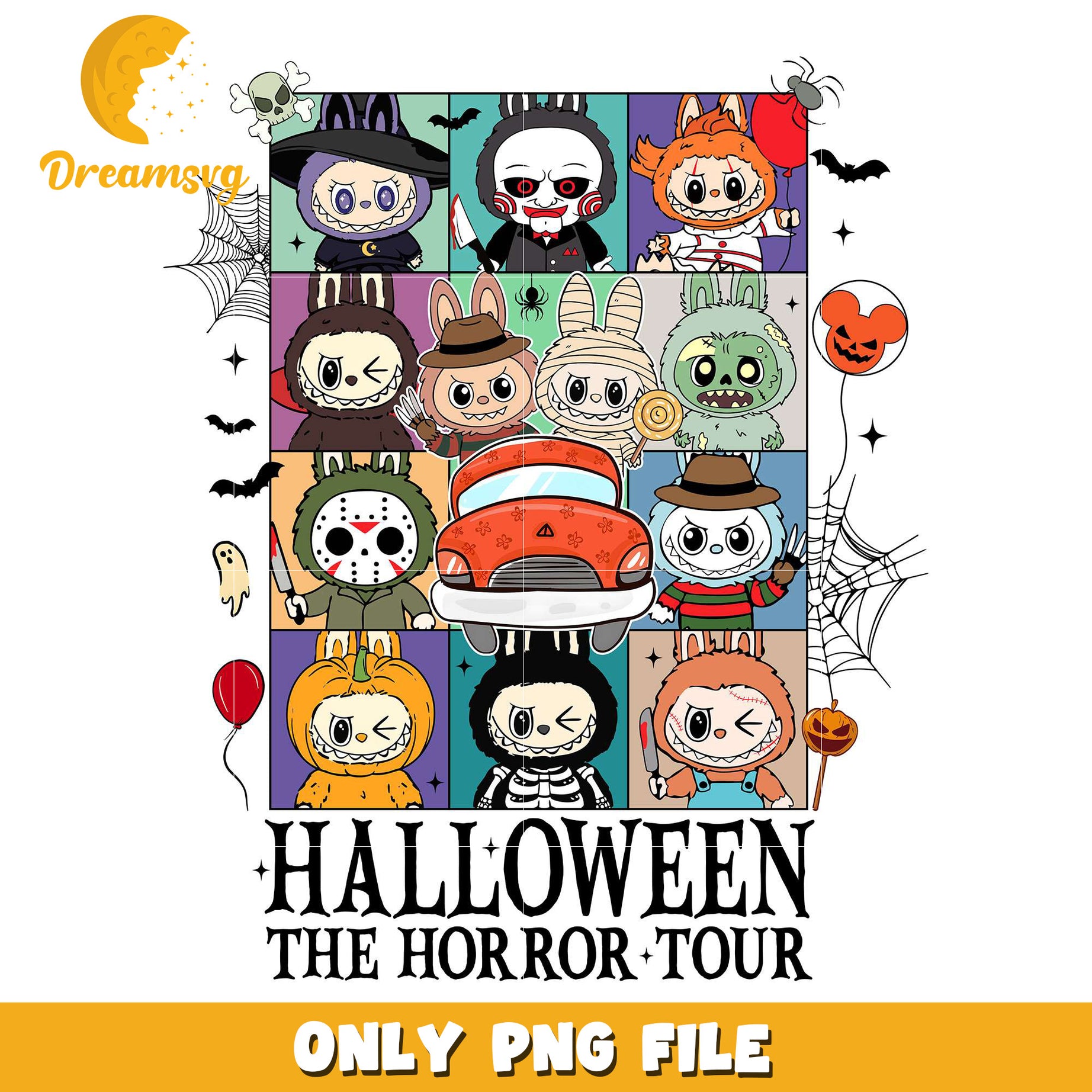 Labubu monsters costumes png, halloween kills​ halloween ends​ png