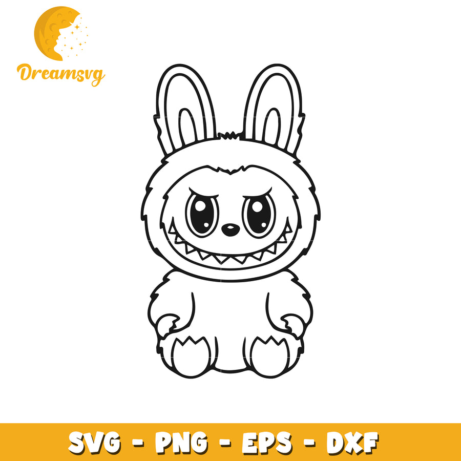 Labubu toys svg, labubu dolls svg, popmart labubu svg