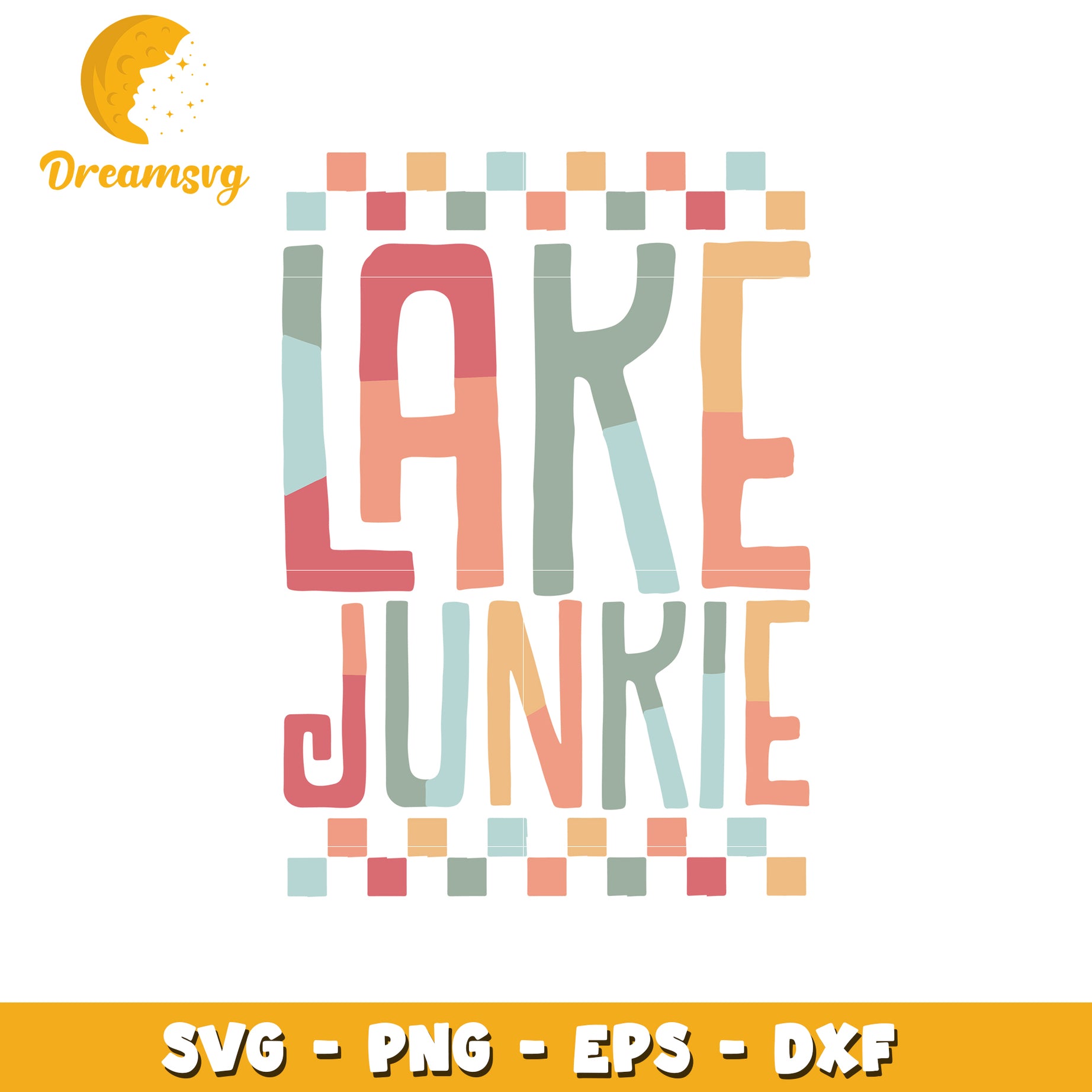 Lake Junkie SVG Cut File