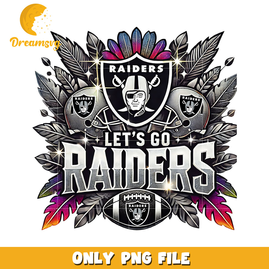 Las vegas raiders let's go png, nfl games png, nfl png
