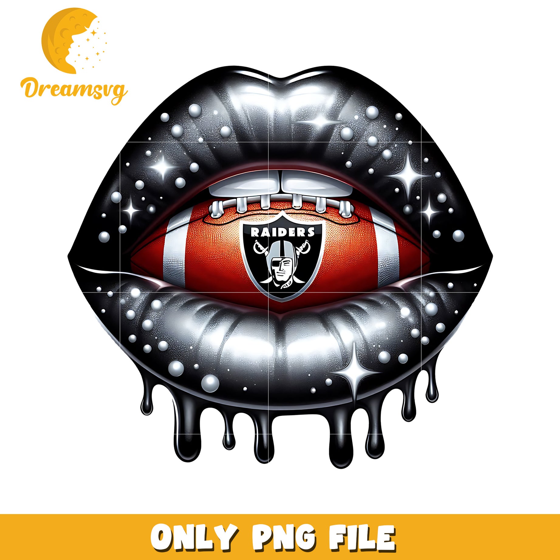 Las vegas raiders lips png, nfl teams png, nfl team logo png