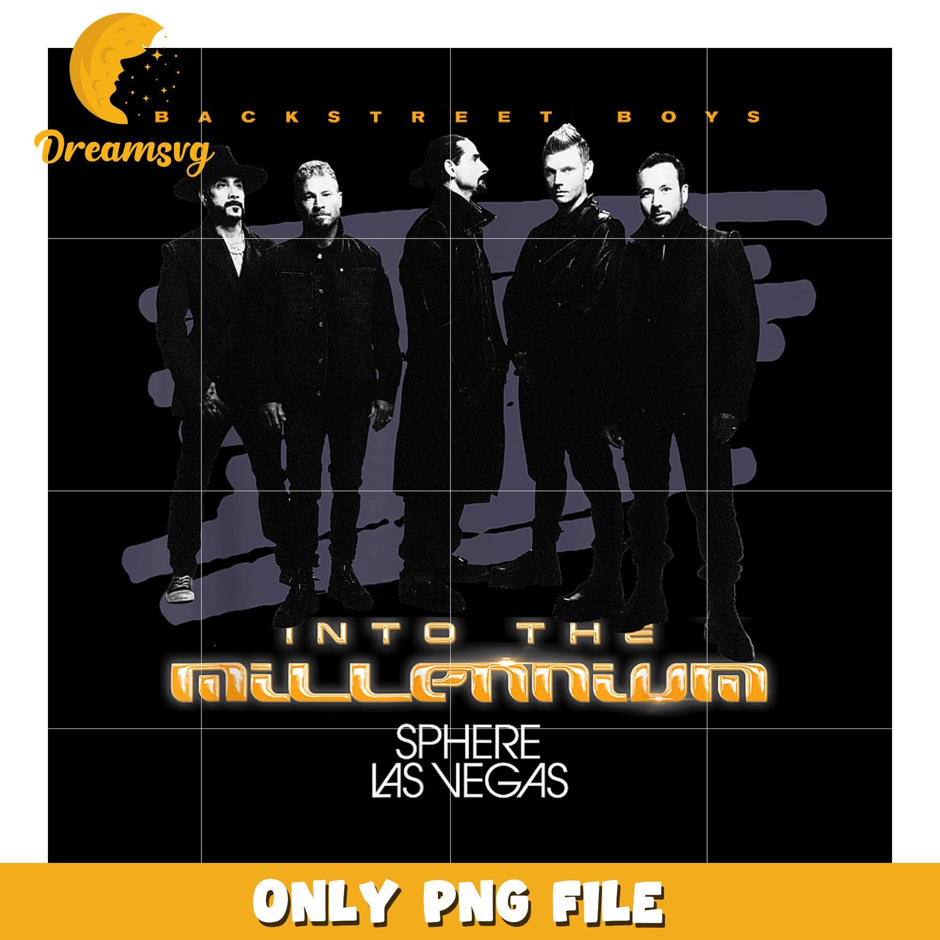 Las vegas sphere backstreet boys png, american boy band png, pop music png