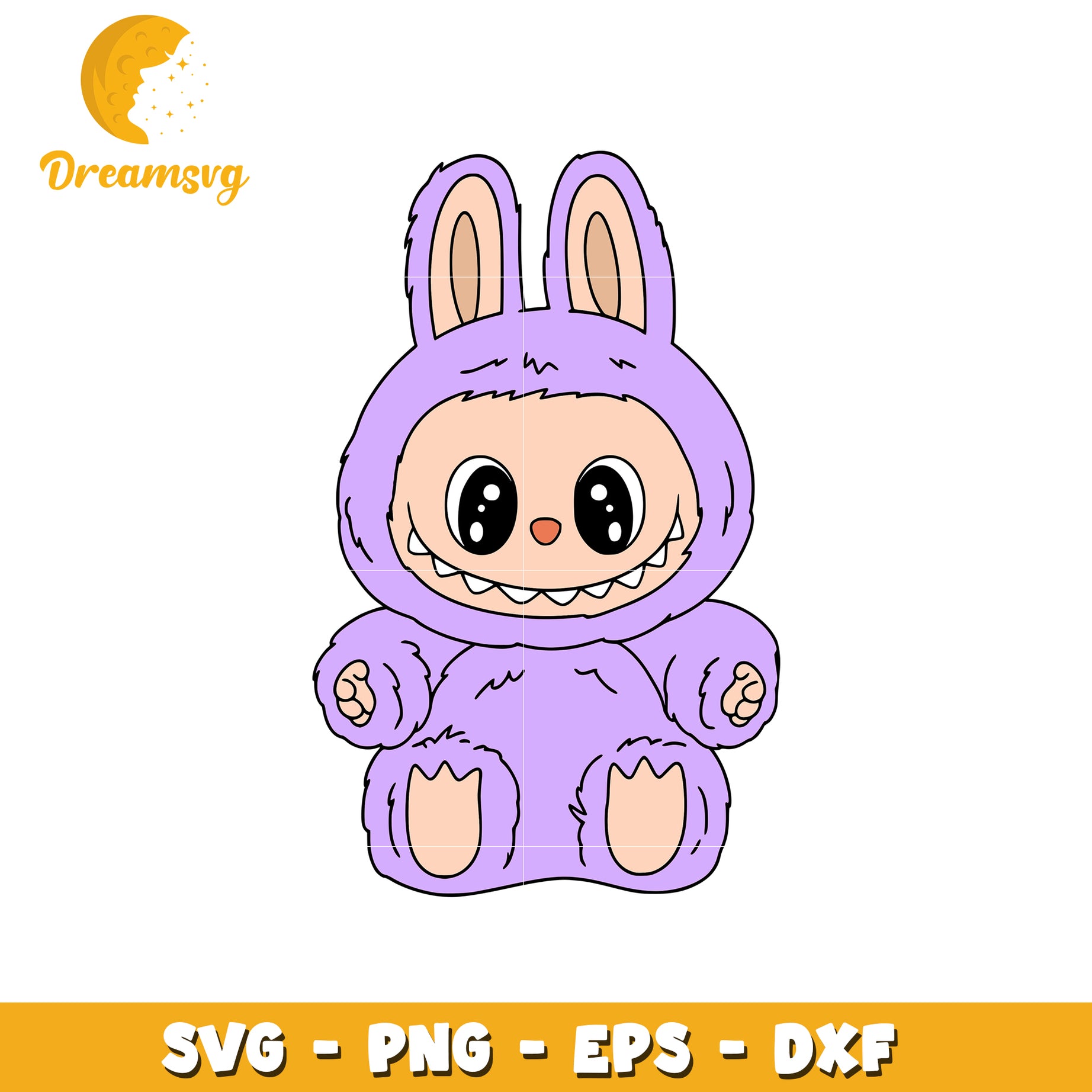 Lavender characters svg, labubu keychain svg, labubu cartoon svg