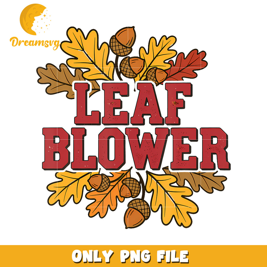 Leaf Blower Costume Fall Halloween png, cartoon png, happy holiday png