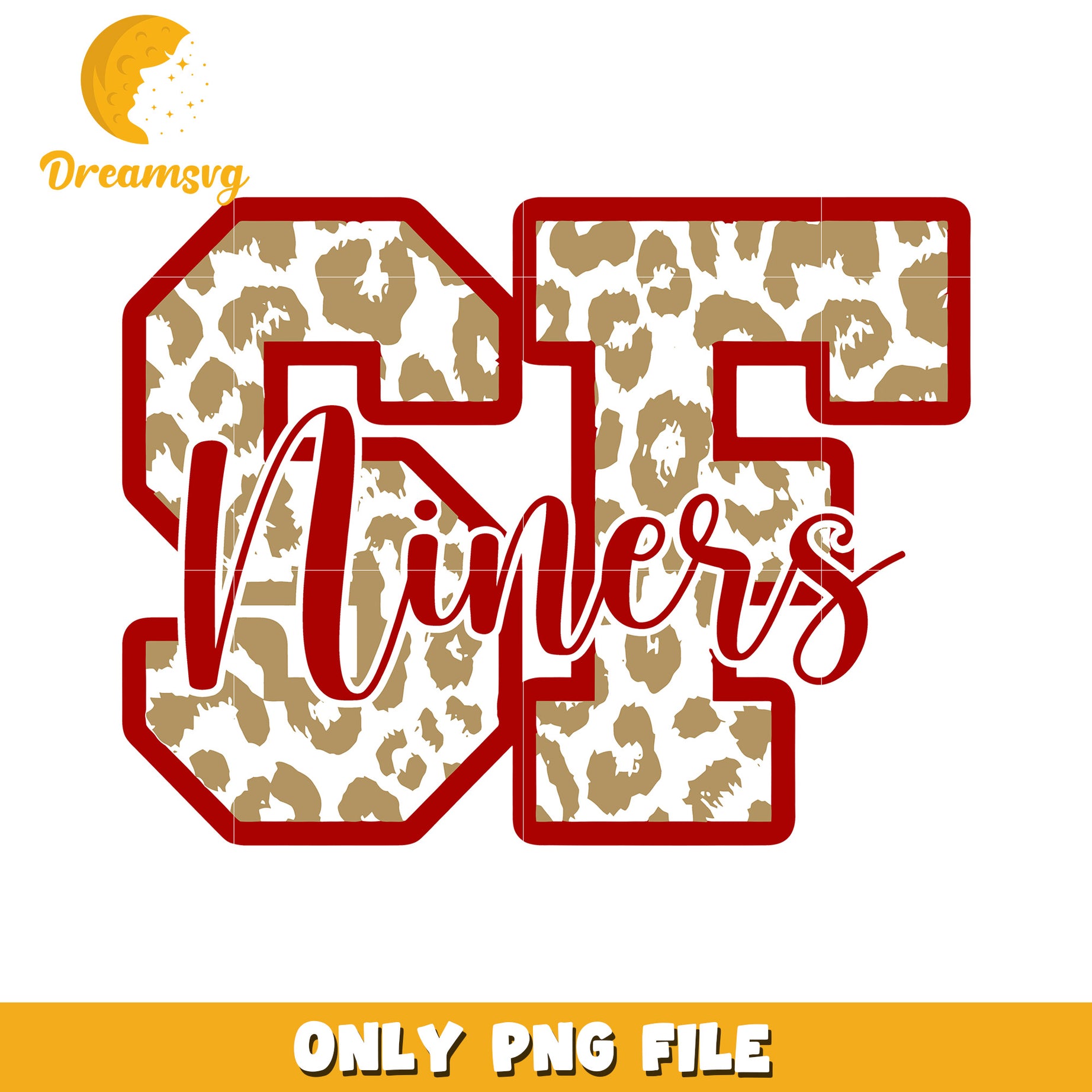 Leopard Print 55 Miners PNG