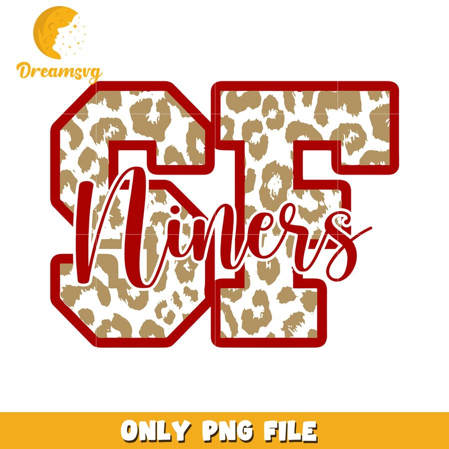 Leopard Print 55 Miners PNG
