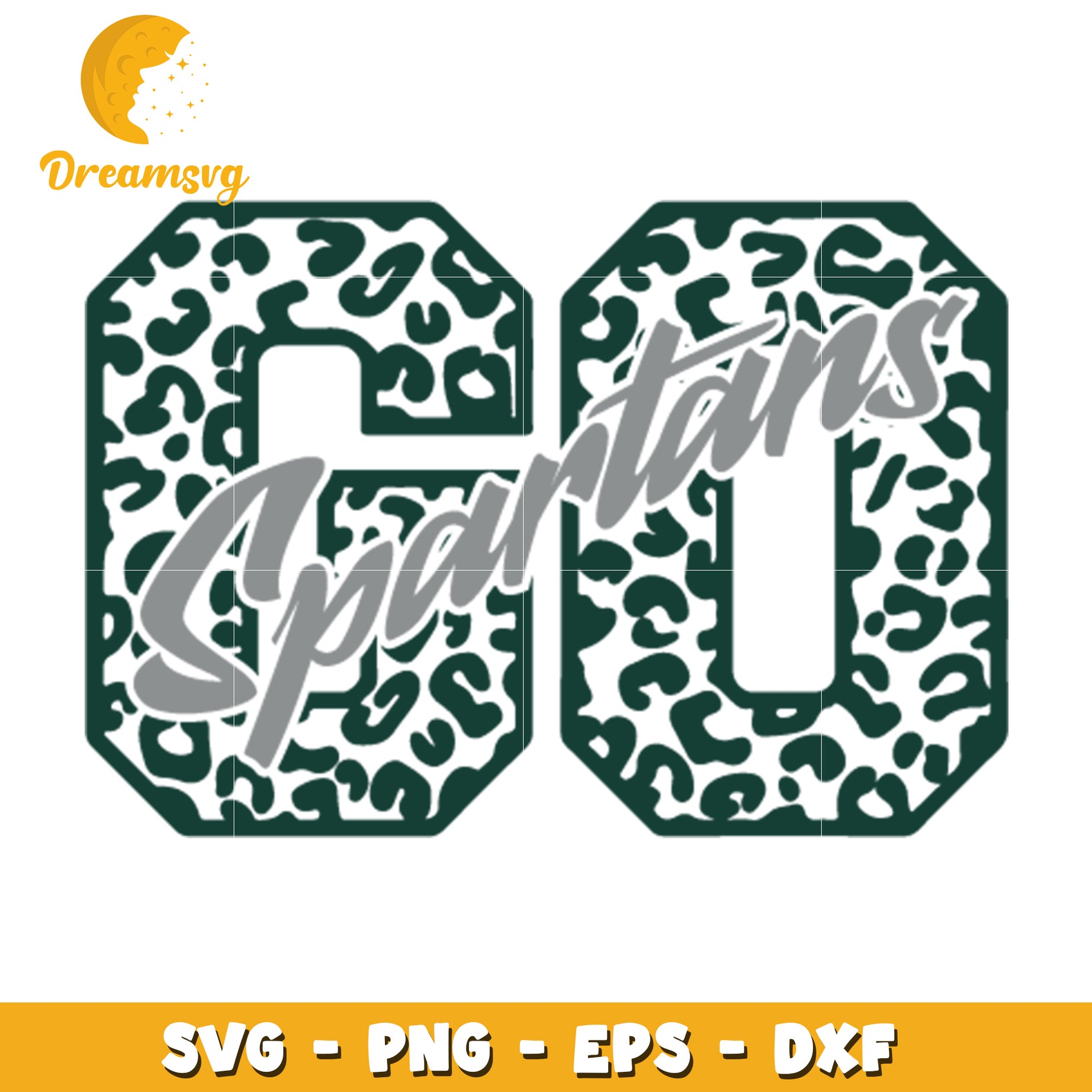 Leopard Spartans 60 SVG Cut File