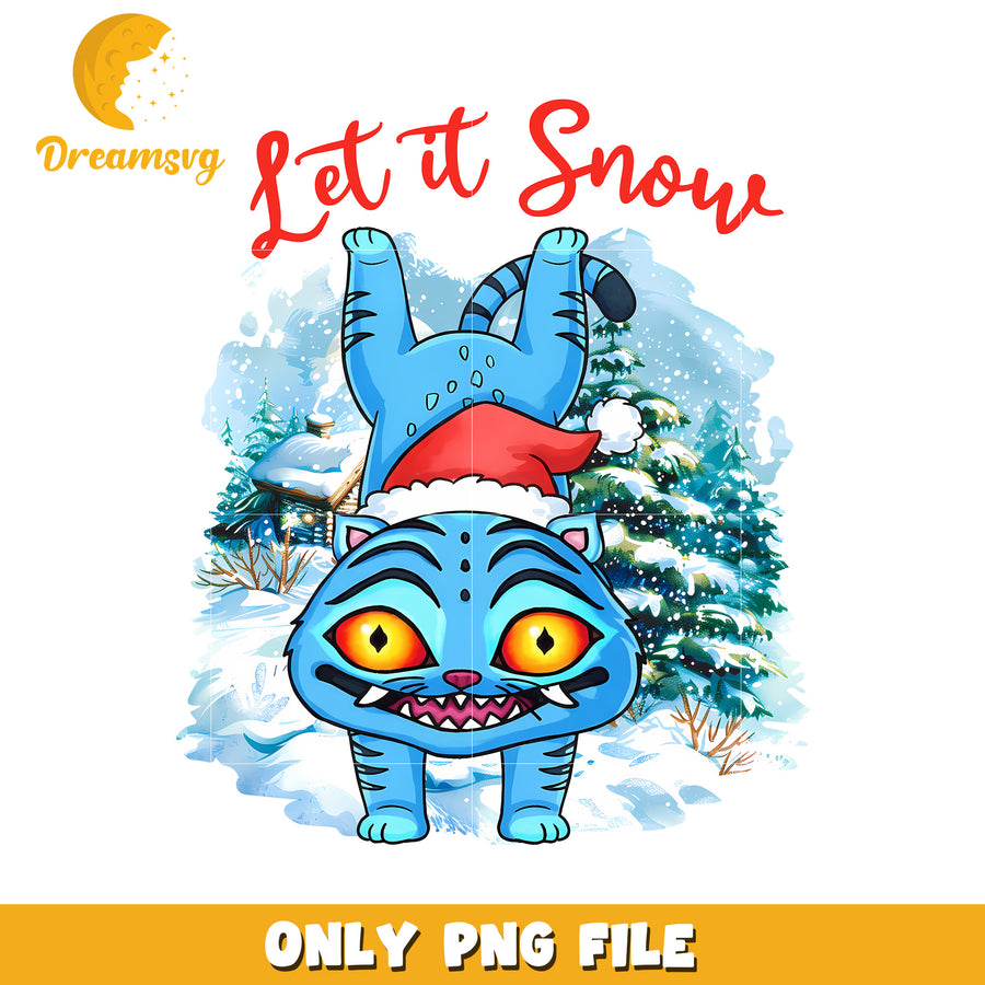 Let it snow png, christmas cookies png, happy christmas png