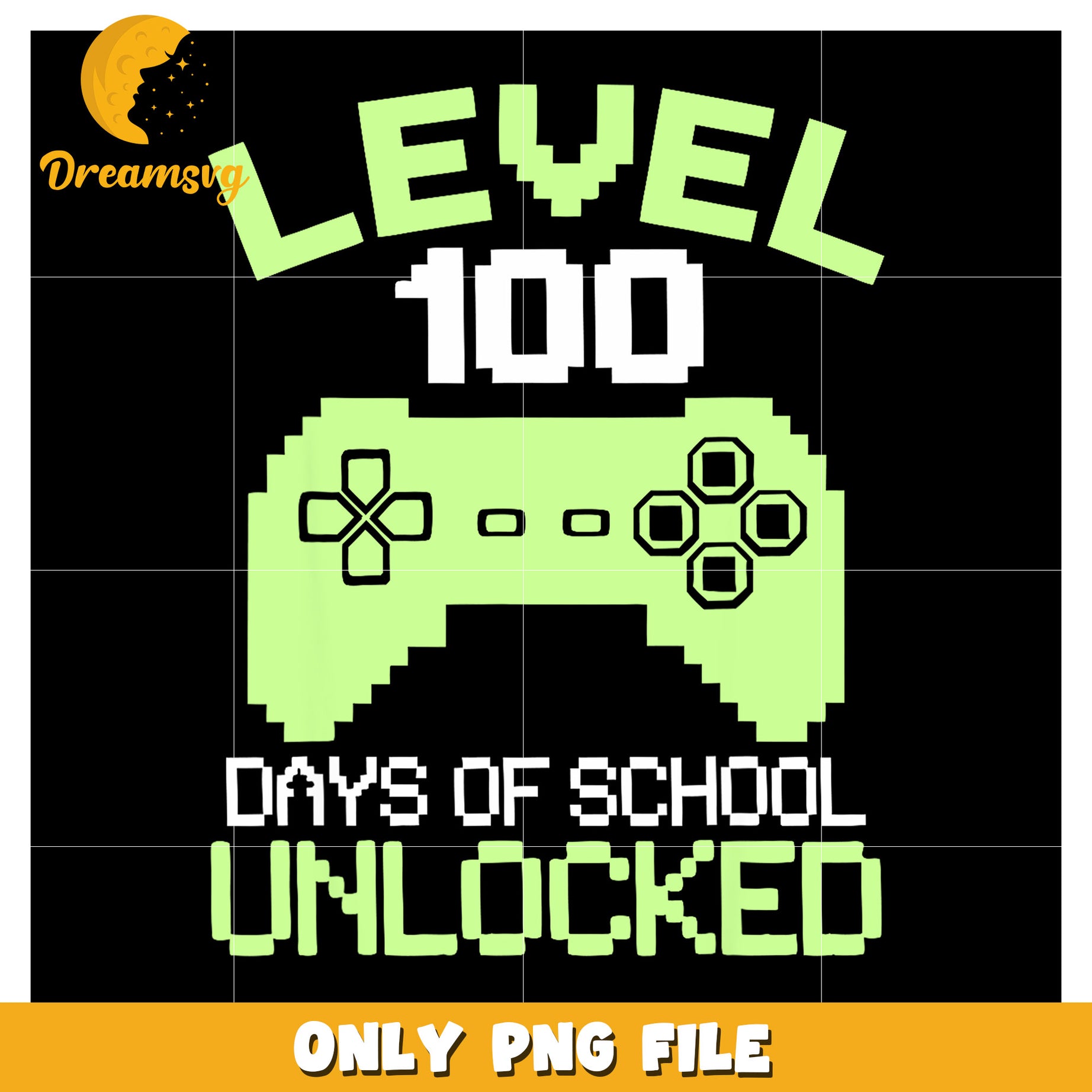 Level 100 Days School Unlocked PNG