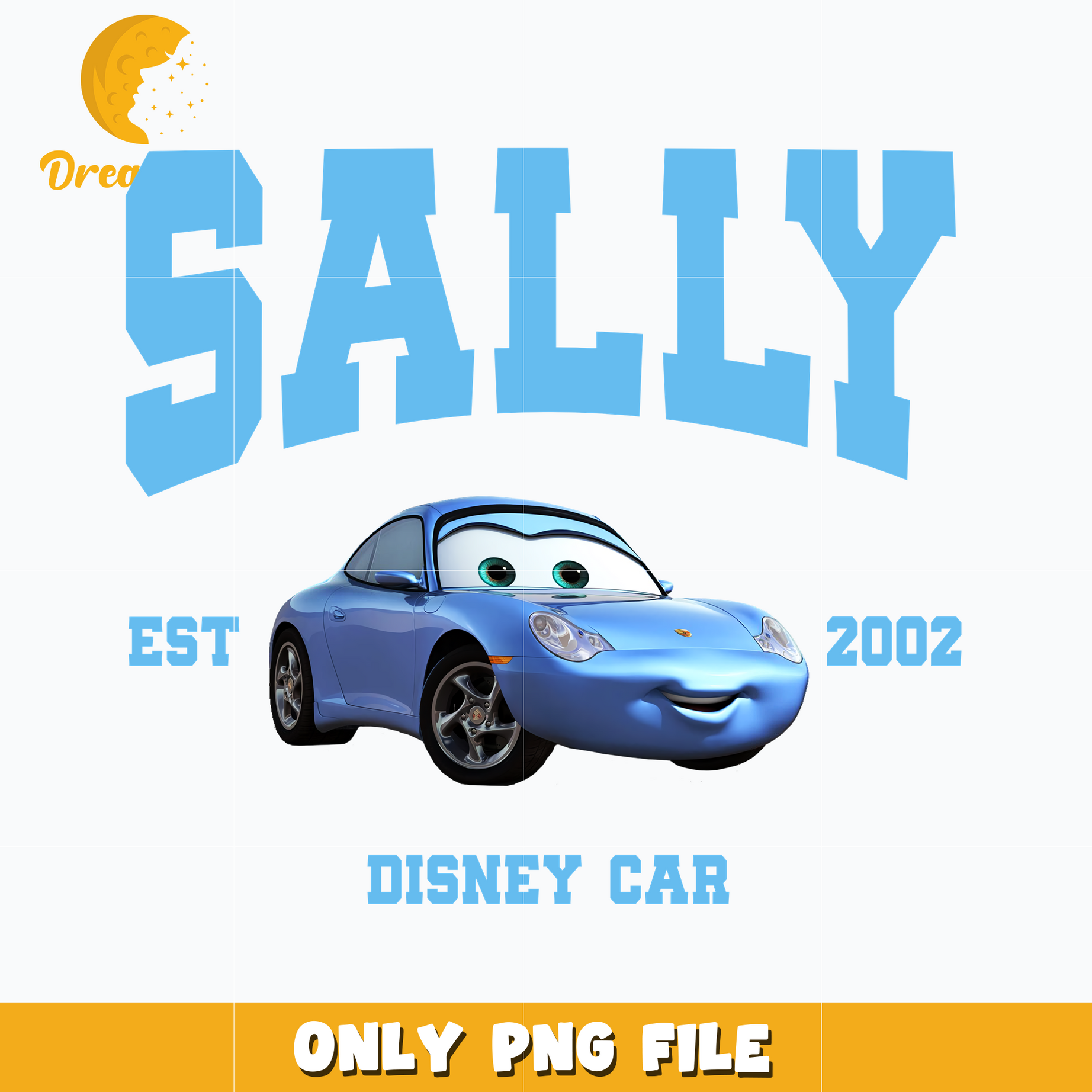 Disney Car Sally Carrera Est 2002 png