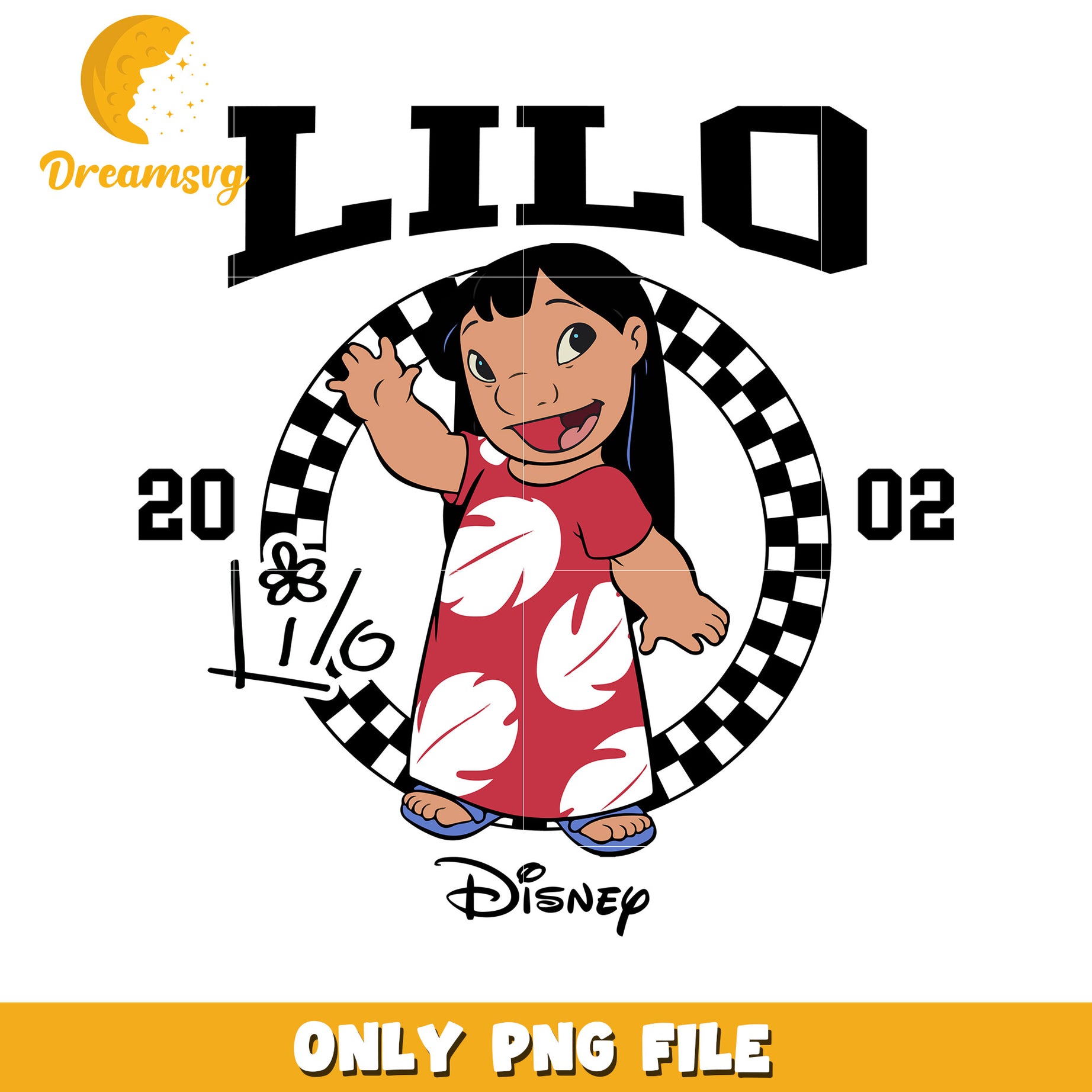 Lilo & Stitch PNG Art, Disney Character Design, Download Now