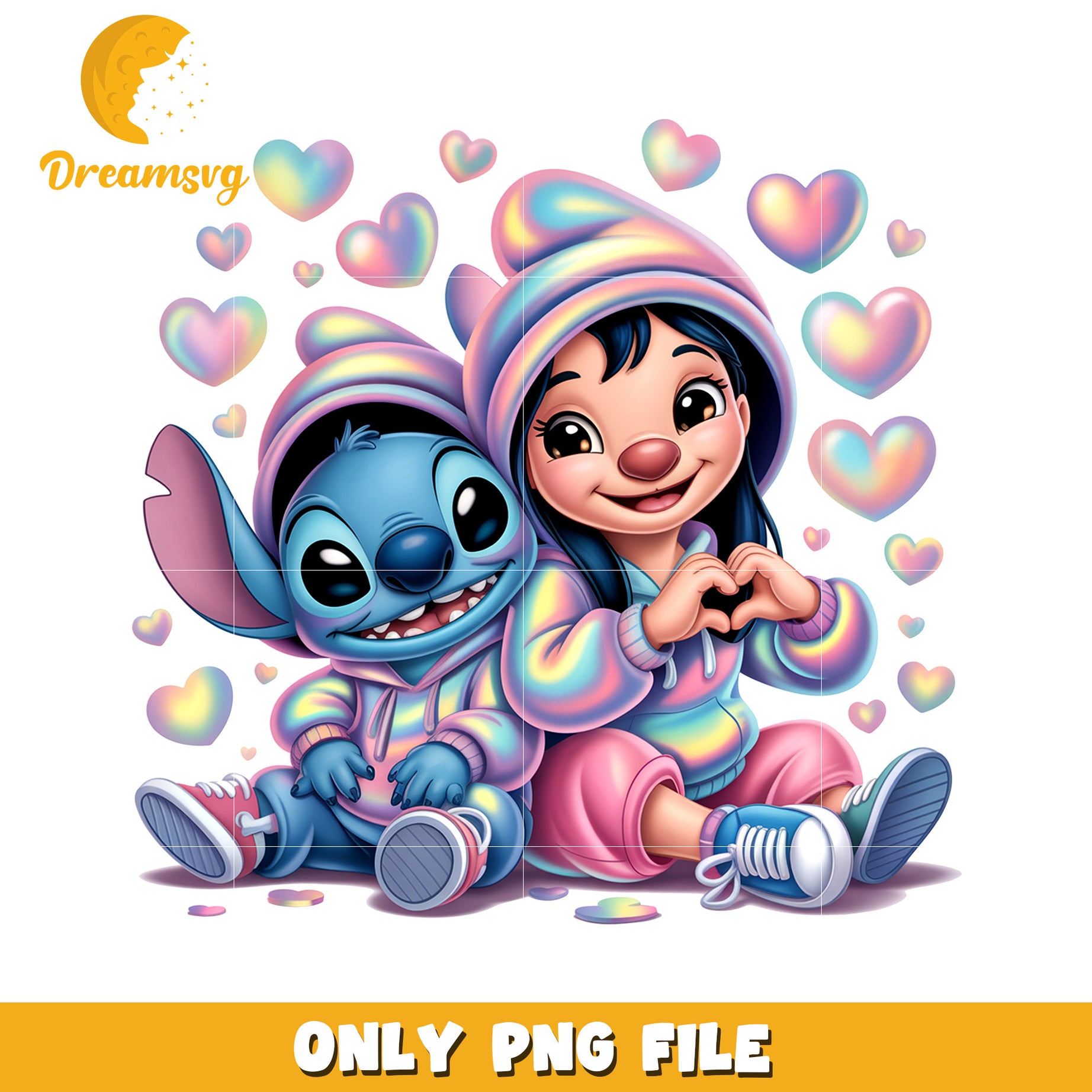 Lilo and stitch cute design png,  cute stitch png, stitch design png