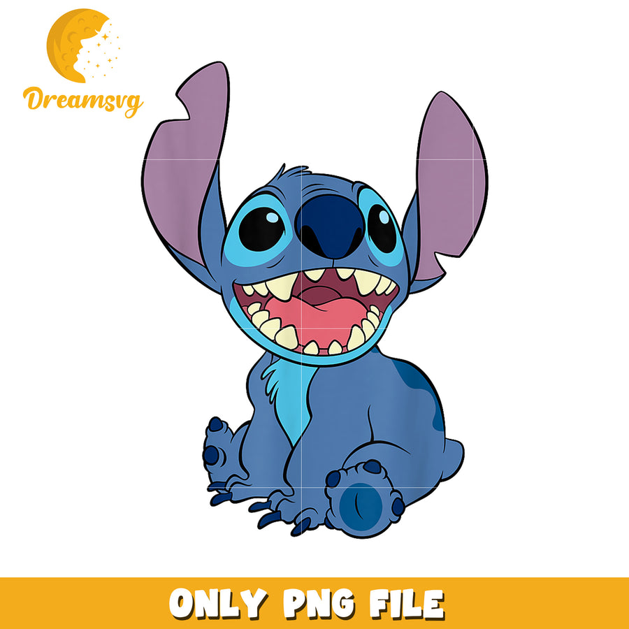 Lilo and stitch sitting png, stitch sitting png, disney stitch png