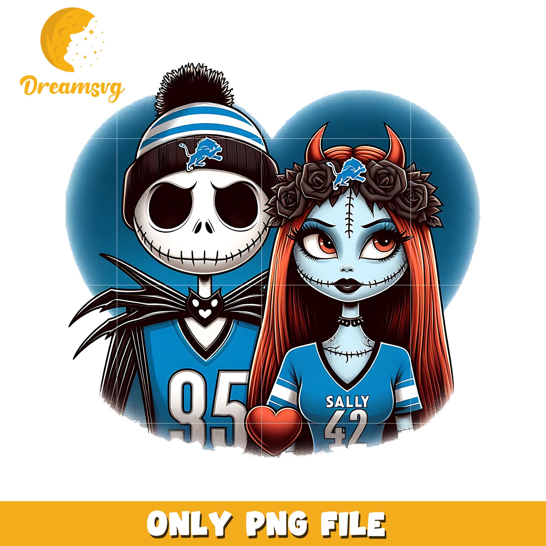 Lions jack and sally png, nfl power rankings​l png, american sports png