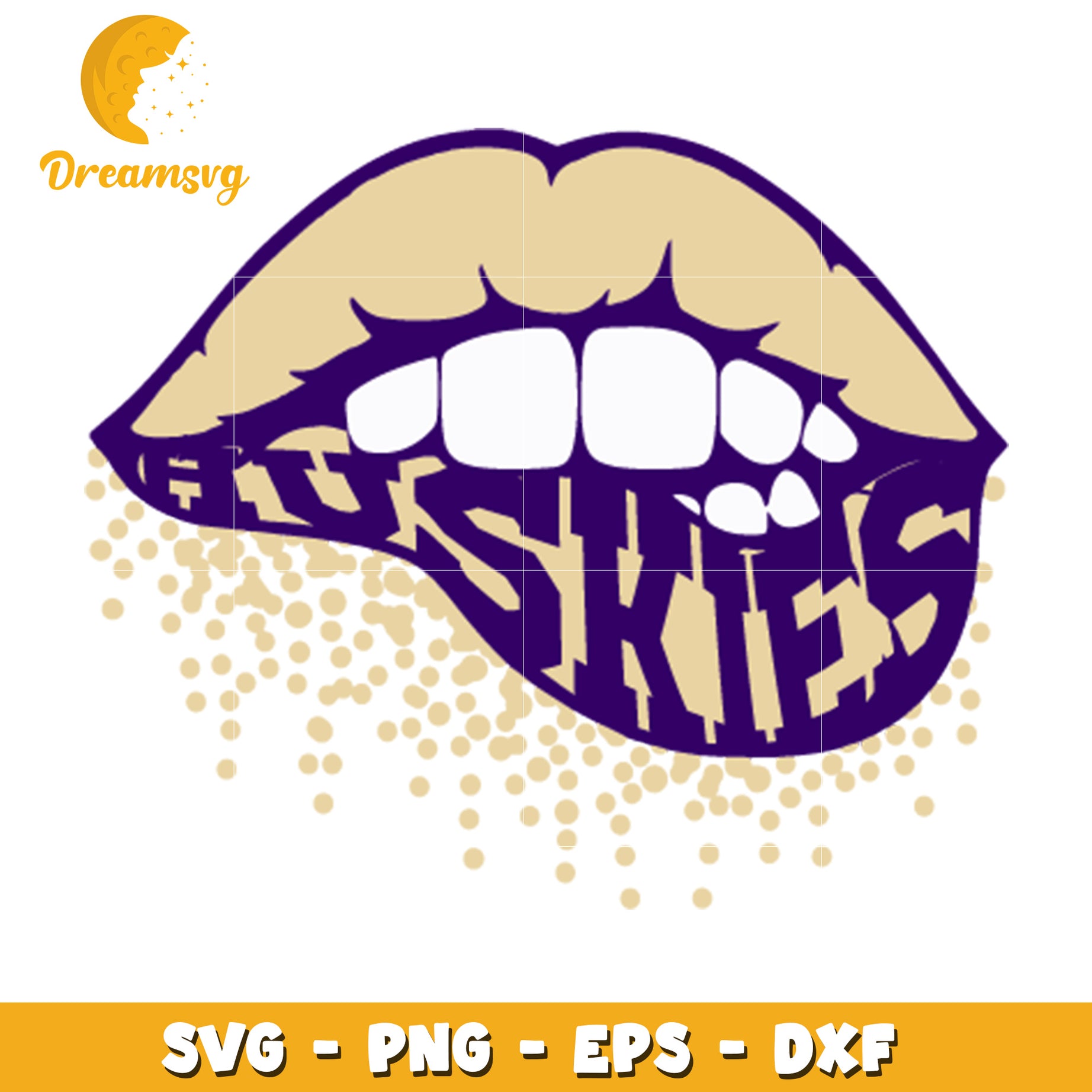 Lips SVG Cut File Bucks Design