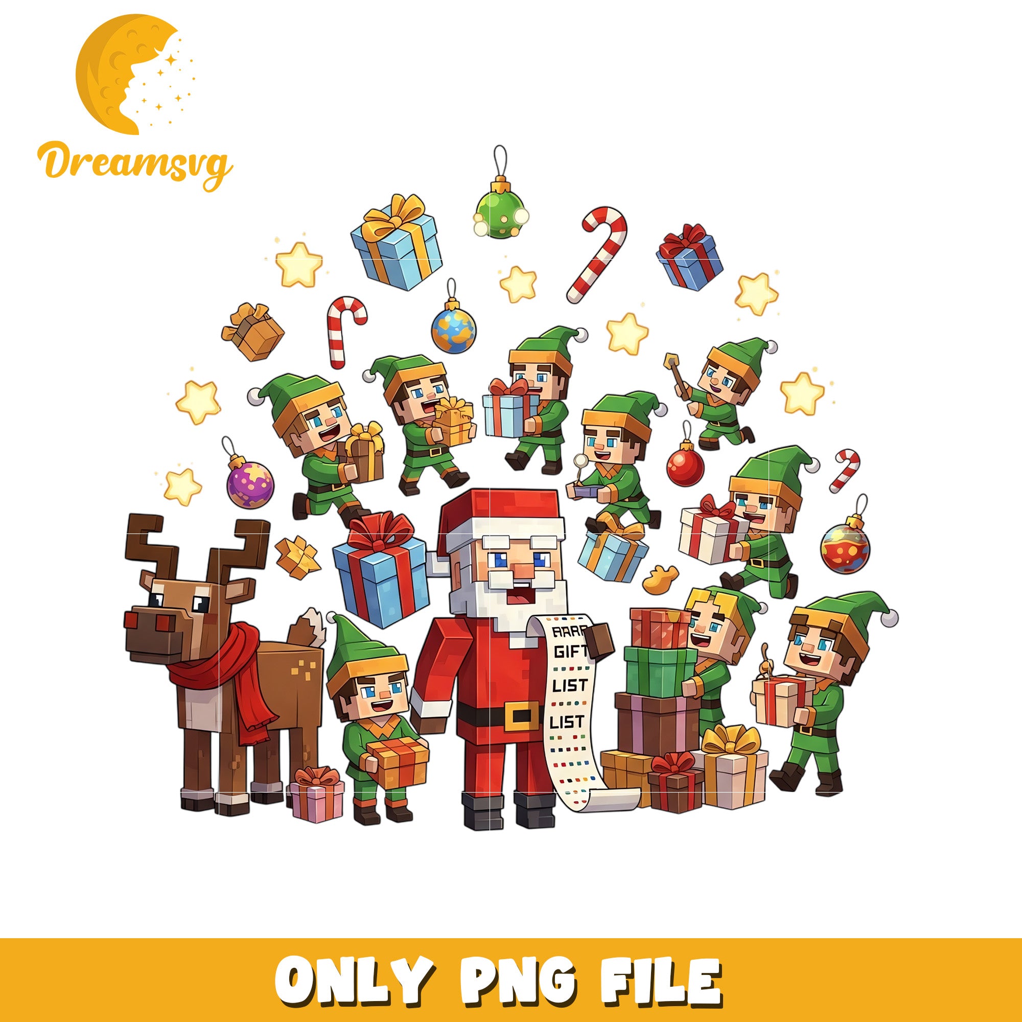 List of santa gifts png, last christmas​ png, white christmas​ png