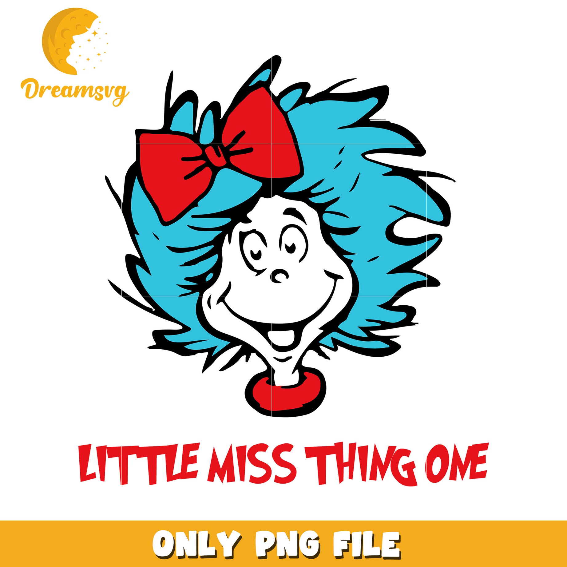 Little Miss Thing 1 PNG Sublimation