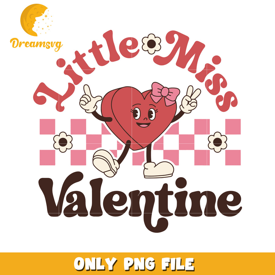 Little Miss Valentine PNG