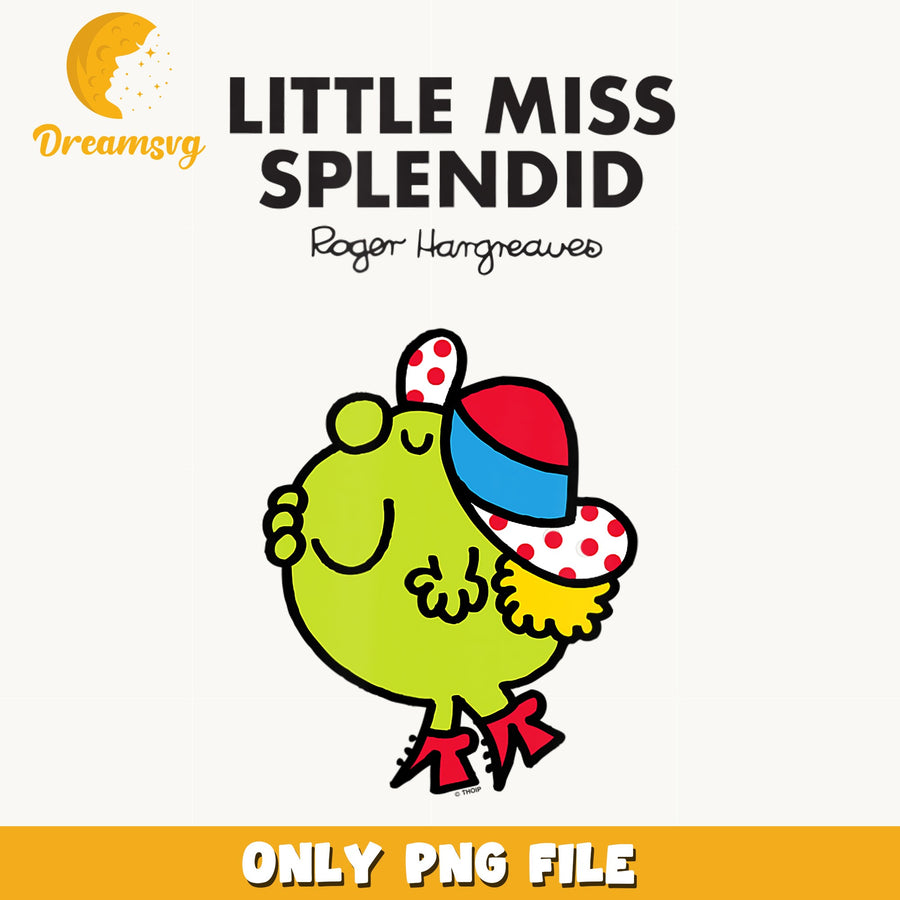 Little Miss Splendid PNG, Mr Men Roger Hargreaves, Clipart PNG