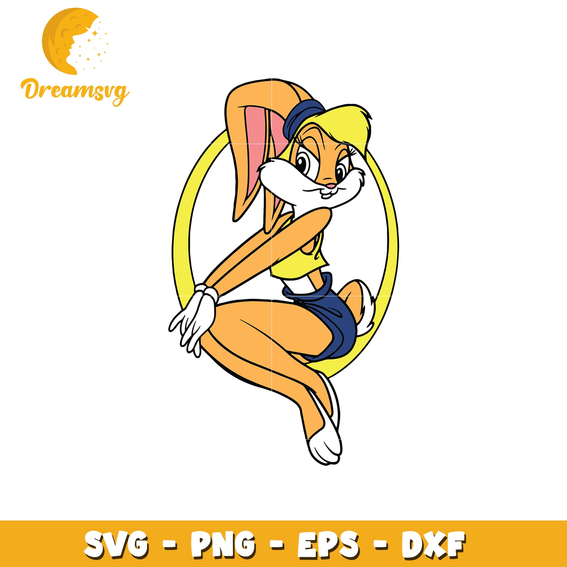 Lola Bunny SVG PNG EPS DXF Cut File