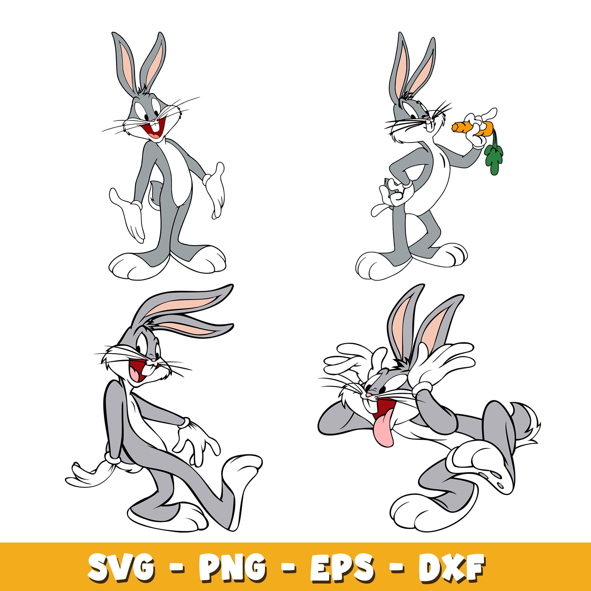  Bugs svg, Looney tunes  bundle svg, cartoon svg 