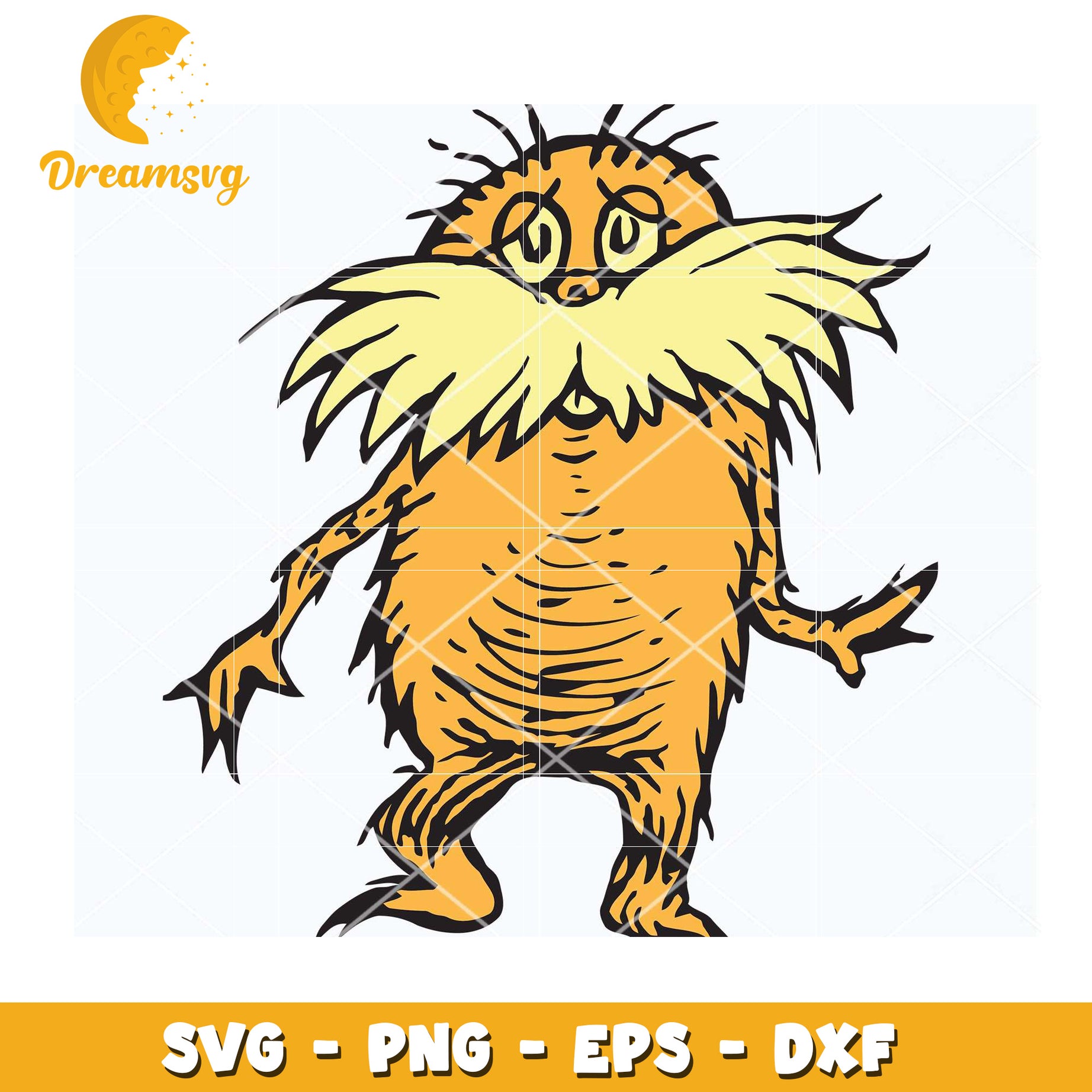 Lorax SVG PNG EPS DXF Files