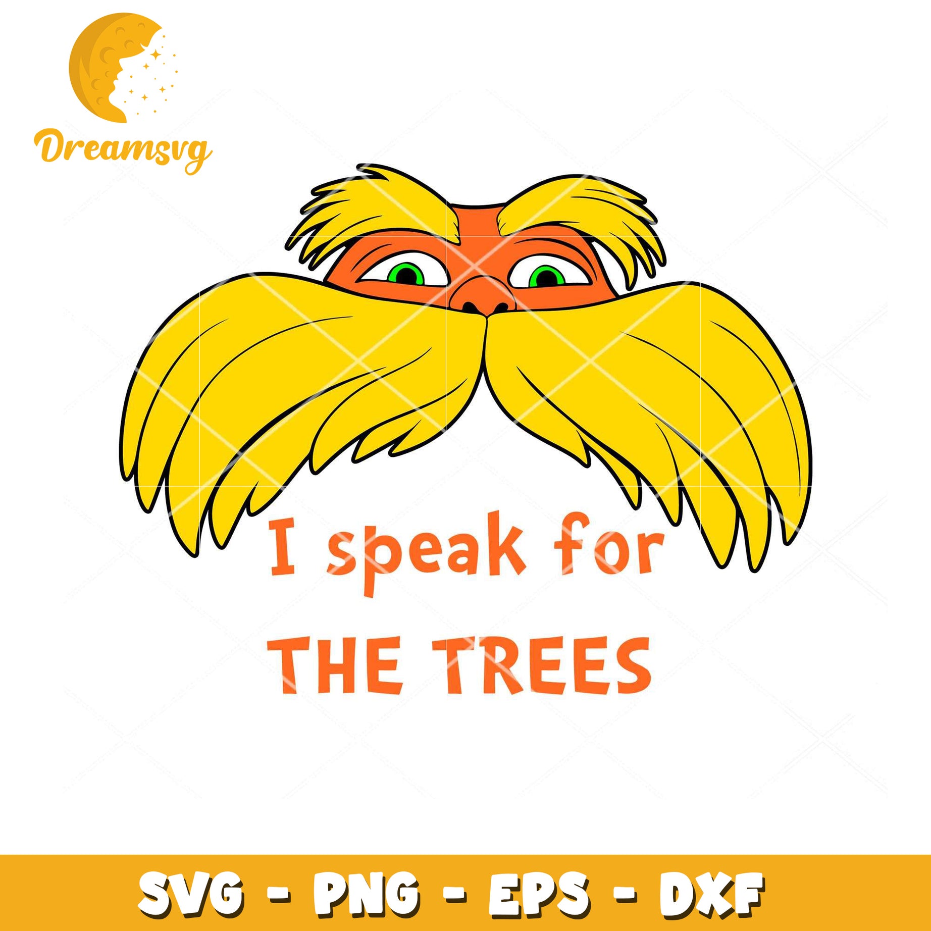 Lorax SVG Trees Quote Instant Download